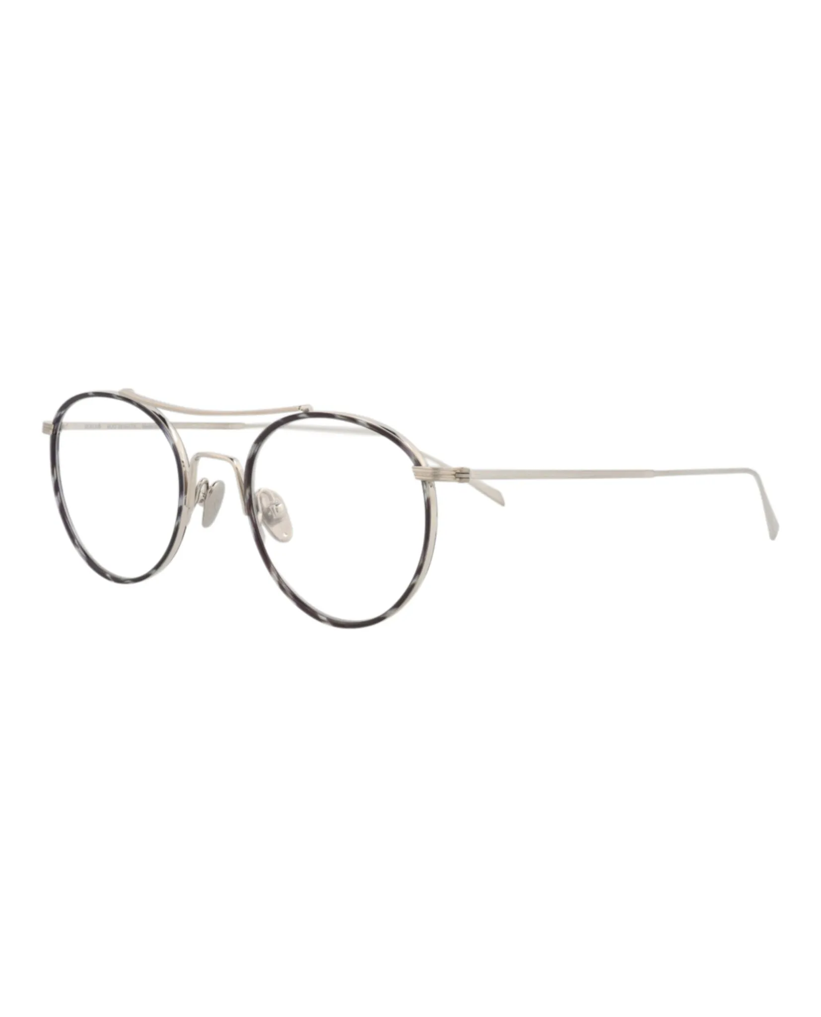 Maui Jim MJ O2419 17A Round Metal Silver Optical Frames with Transparent Lens sold by Gaffos product image thumbnail 2