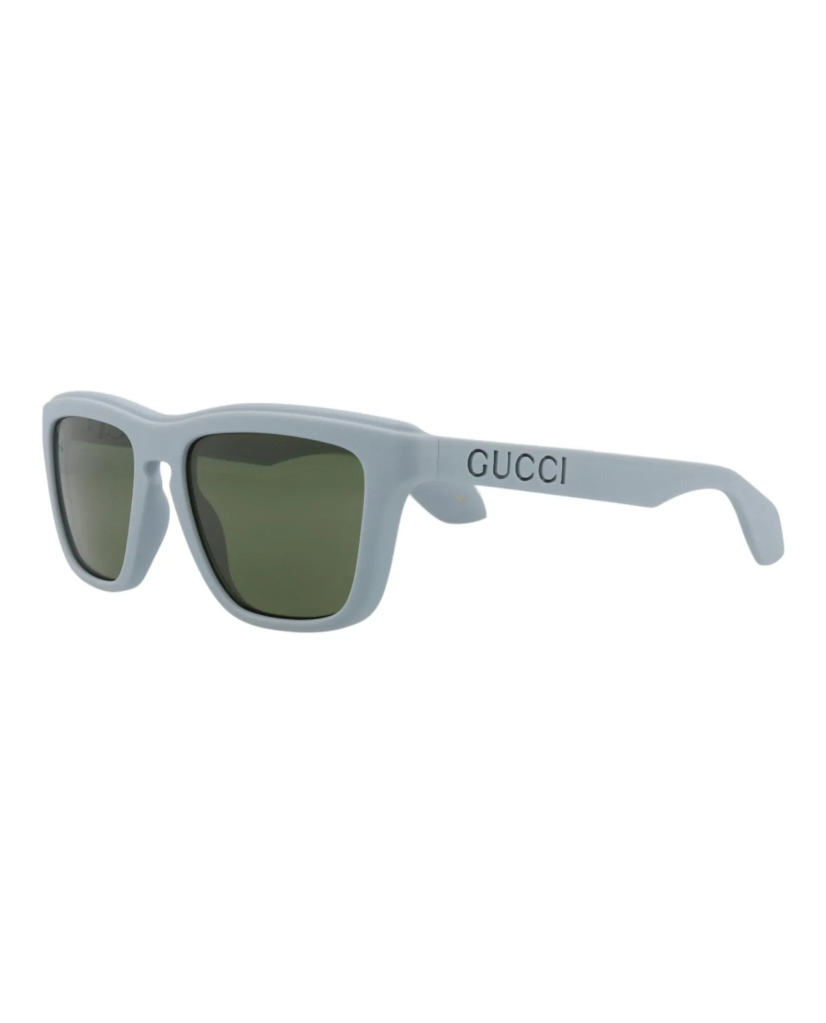 Gucci GG 1571S 30014842 003 Square Plastic Blue Sunglasses with Green Lens sold by Gaffos product image thumbnail 2