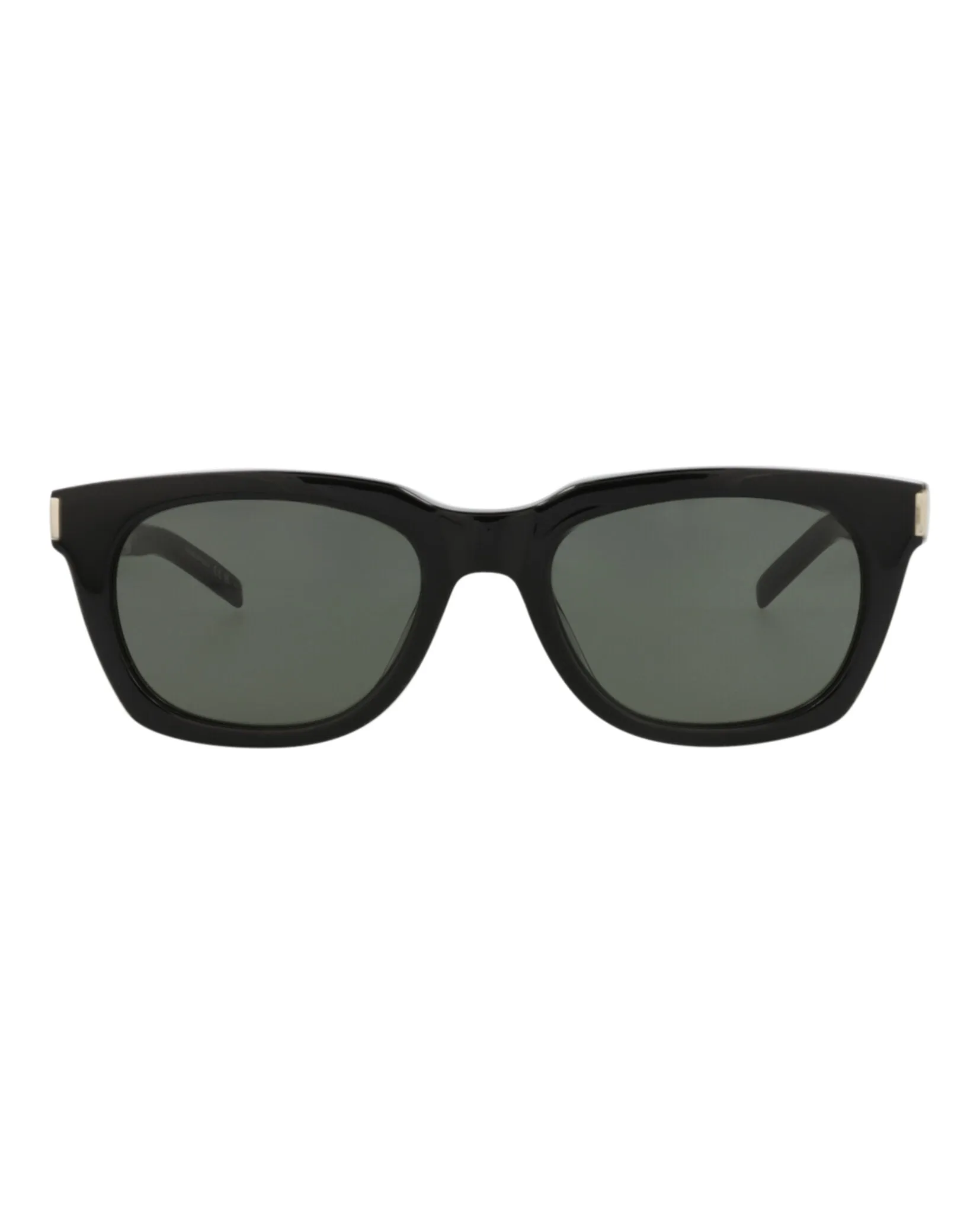 Saint Laurent SL 582 30014114 001 Square Plastic Silver Sunglasses with Grey Lens sold by Gaffos