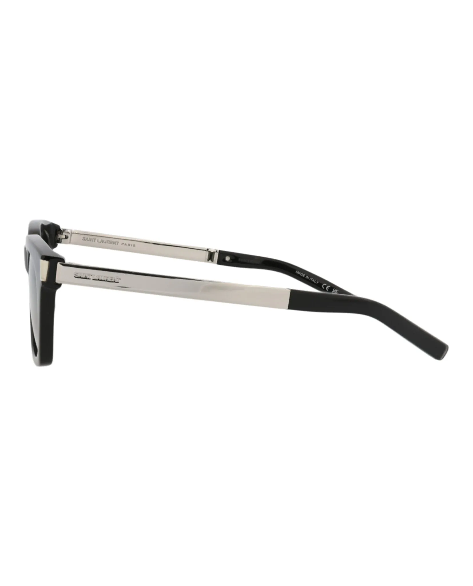 Saint Laurent SL 582 30014114 001 Square Plastic Silver Sunglasses with Grey Lens sold by Gaffos product image thumbnail 3