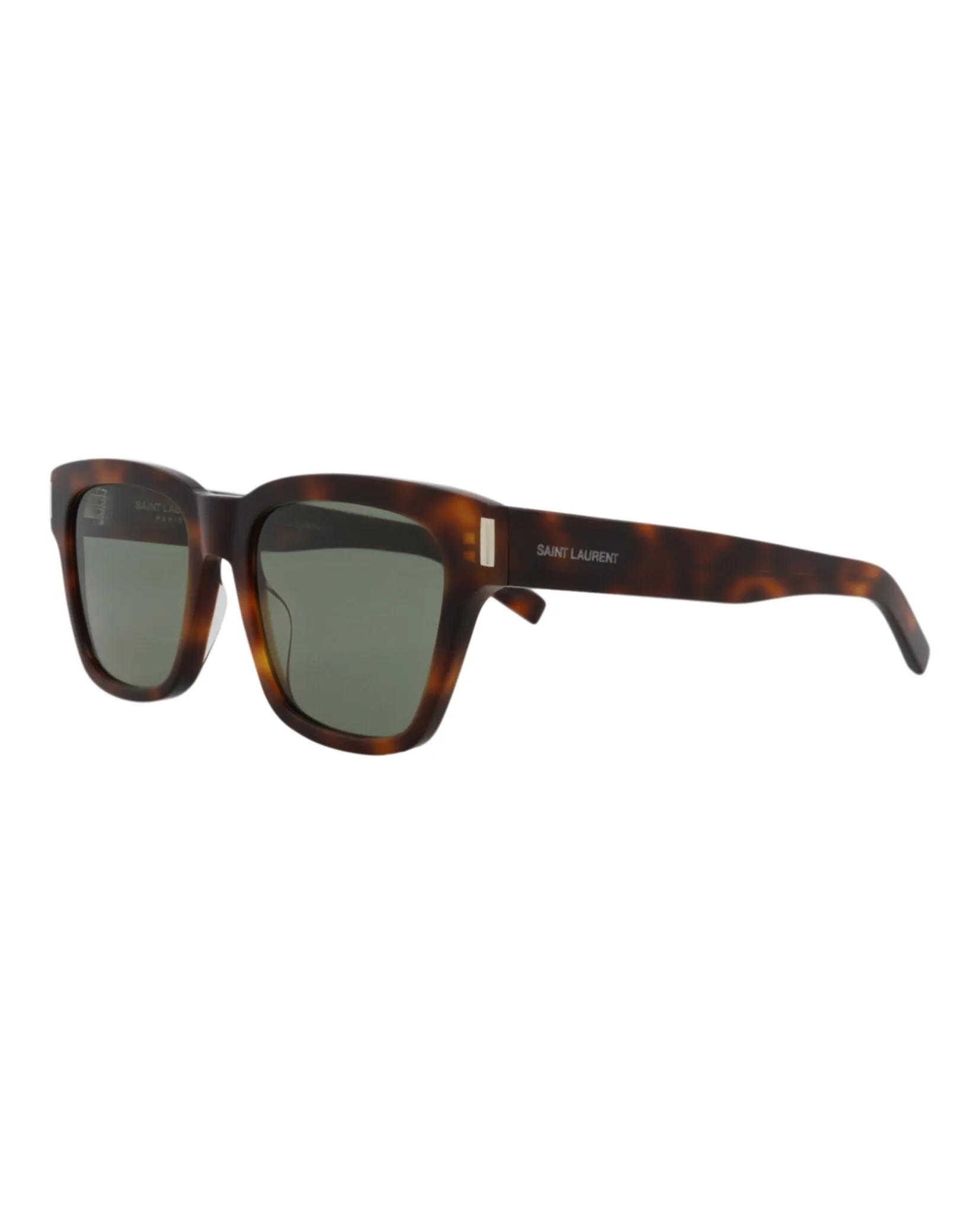 Saint Laurent SL 560 30013784 002 Square Plastic Havana Sunglasses with Green Lens sold by Gaffos product image thumbnail 2