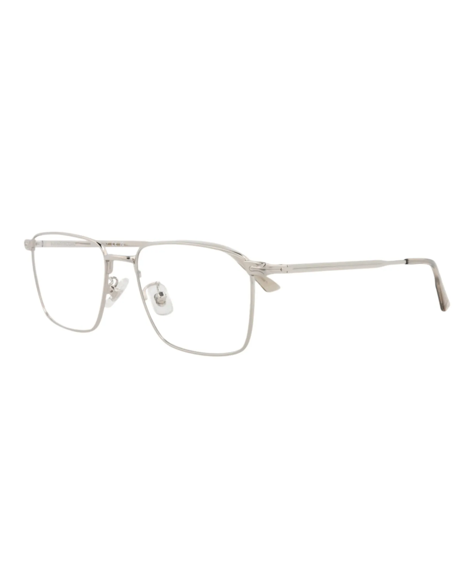 Montblanc MB 0308O 30014594 003 Square Metal Silver Optical Frames with Transparent Lens sold by Gaffos product image thumbnail 2