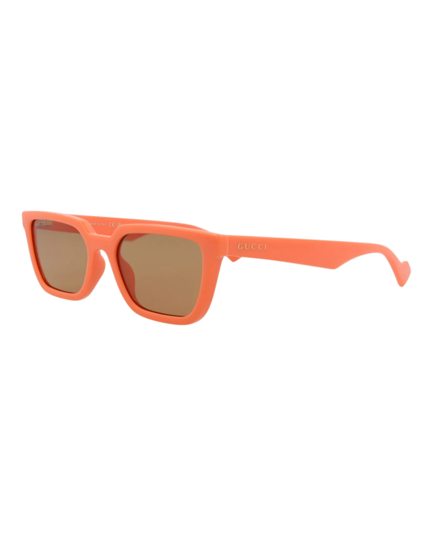 Gucci GG 1539S 30014815 004 Square Plastic Orange Sunglasses with Brown Lens sold by Gaffos product image thumbnail 2