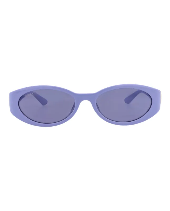 Gucci GG 1662SA 30015417 003 Round Plastic Violet Sunglasses with Violet Lens sold by Gaffos