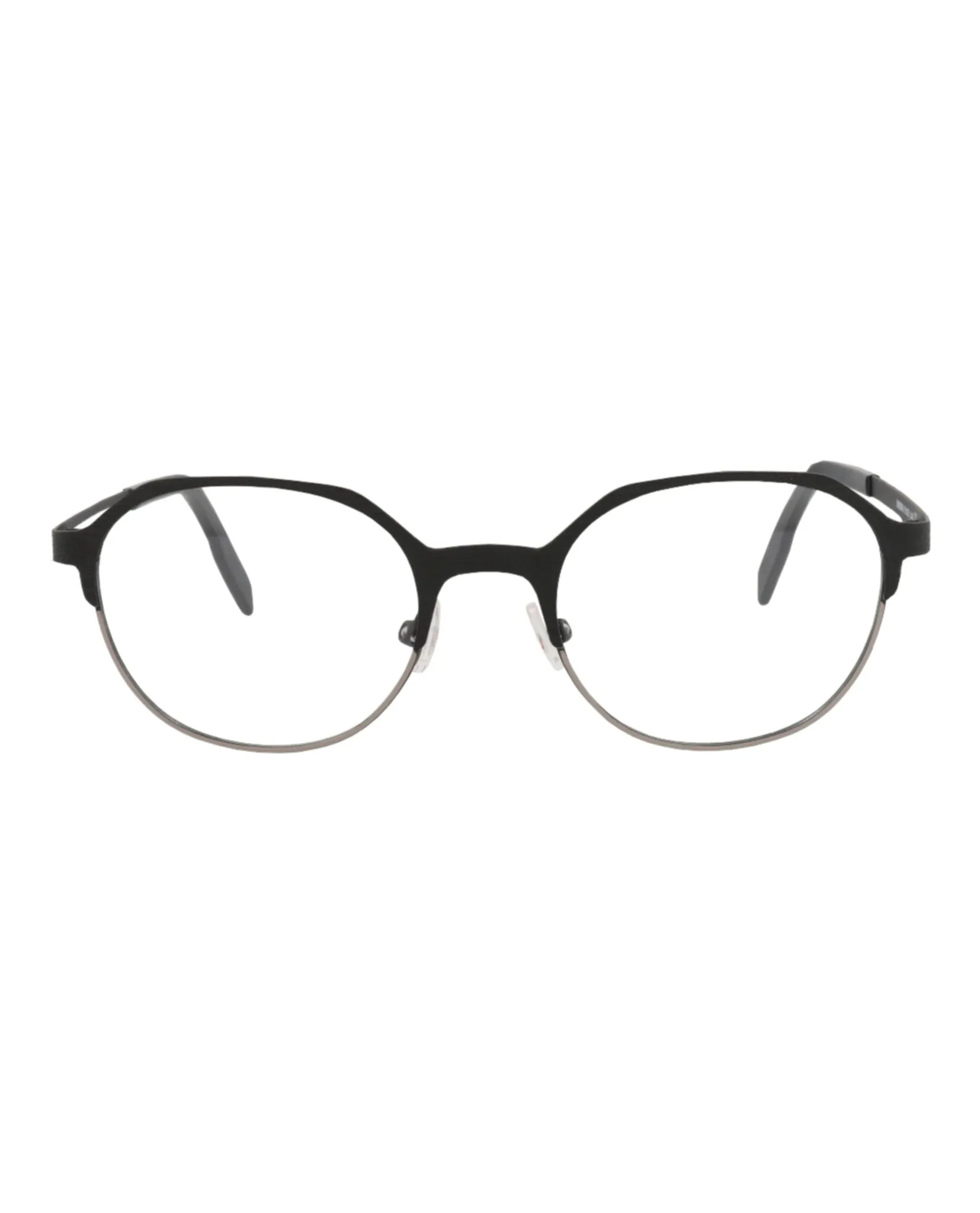 Maui Jim MJ O2109 02MG Round Metal Black Optical Frames with Transparent Lens sold by Gaffos