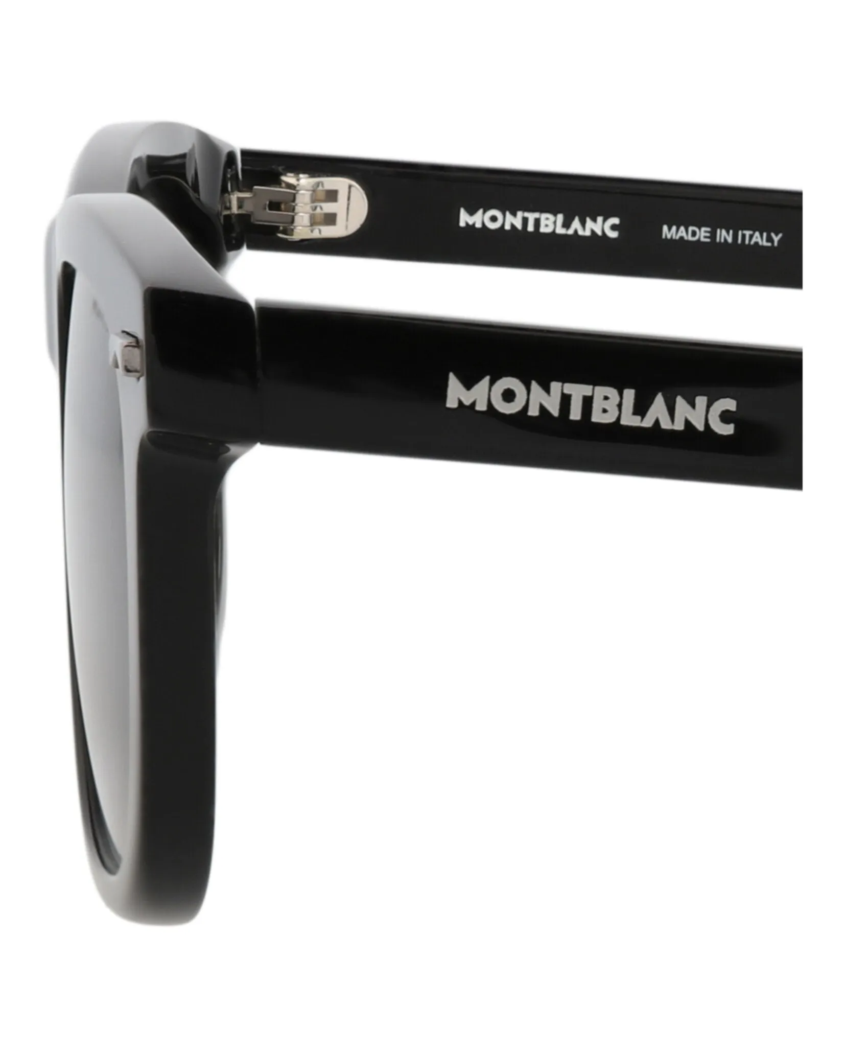 Montblanc MB 0260S 30014171 001 Square Plastic Black Sunglasses with Smoke Lens sold by Gaffos product image thumbnail 4