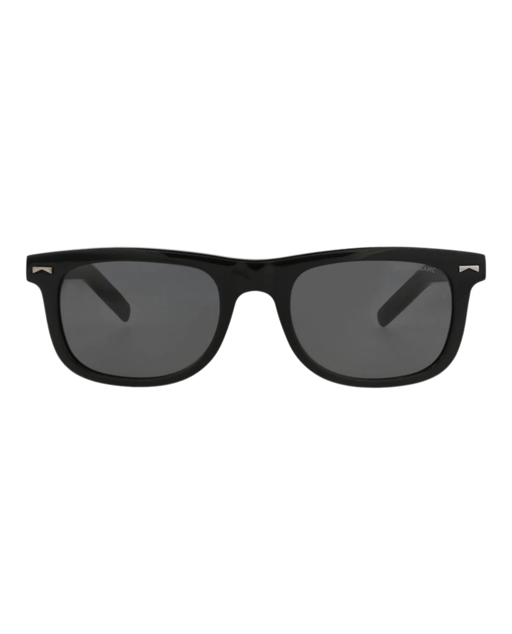 Montblanc MB 0260S 30014171 001 Square Plastic Black Sunglasses with Smoke Lens sold by Gaffos