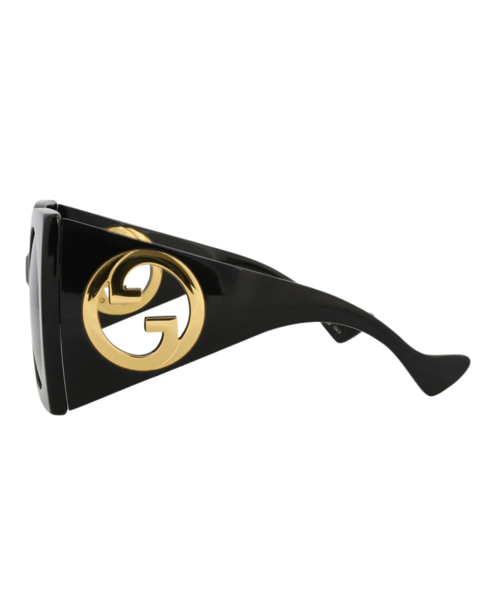 Gucci GG 1254S 30013851 001 Square Plastic Black Sunglasses with Grey Lens sold by Gaffos product image thumbnail 3