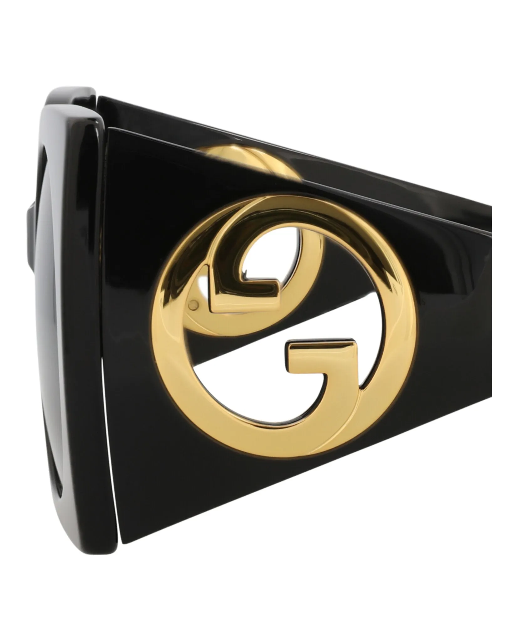 Gucci GG 1254S 30013851 001 Square Plastic Black Sunglasses with Grey Lens sold by Gaffos product image thumbnail 4