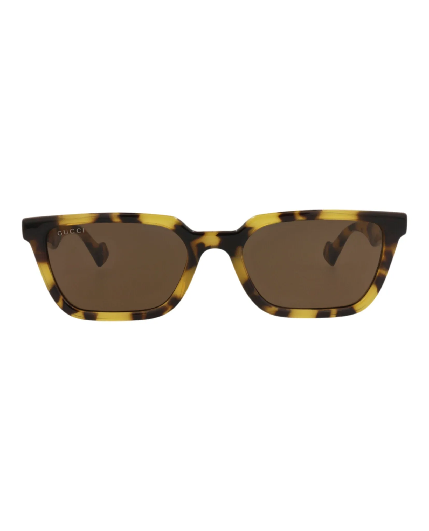 Gucci GG 1539S 30014815 005 Square Plastic Yellow Sunglasses with Brown Lens sold by Gaffos