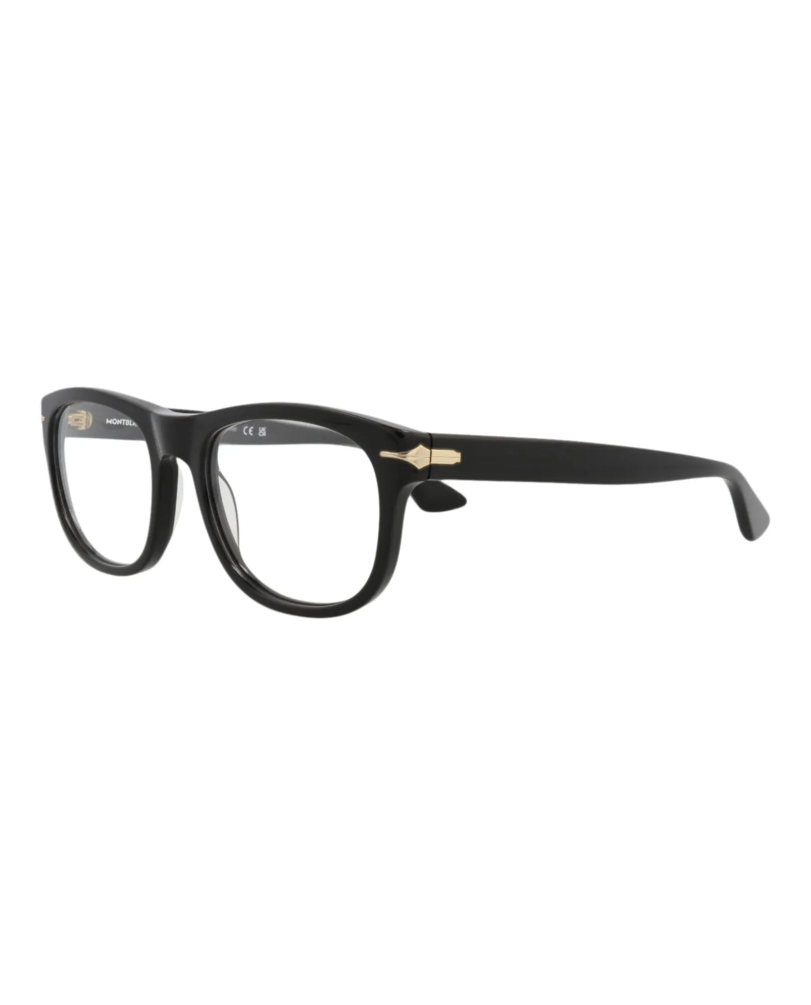 Montblanc MB 0306O 30014592 005 Square Plastic Black Optical Frames with Transparent Lens sold by Gaffos product image thumbnail 2