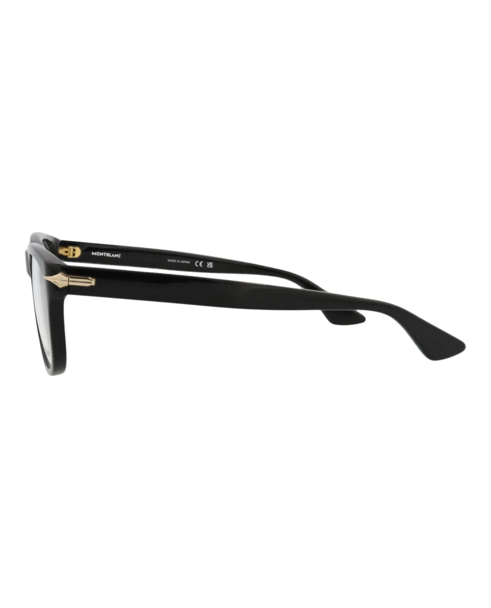 Montblanc MB 0306O 30014592 005 Square Plastic Black Optical Frames with Transparent Lens sold by Gaffos product image thumbnail 3