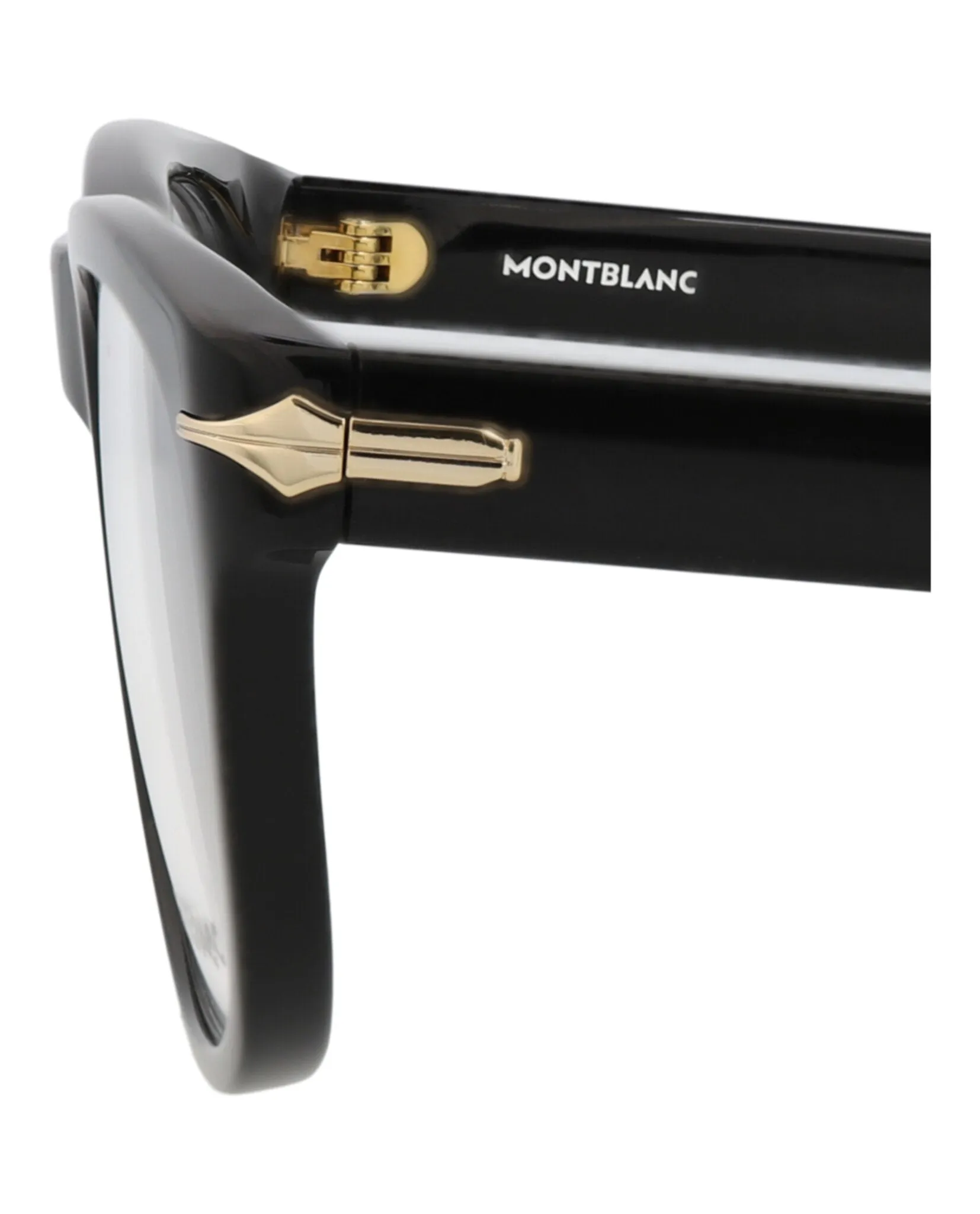 Montblanc MB 0306O 30014592 005 Square Plastic Black Optical Frames with Transparent Lens sold by Gaffos product image thumbnail 4
