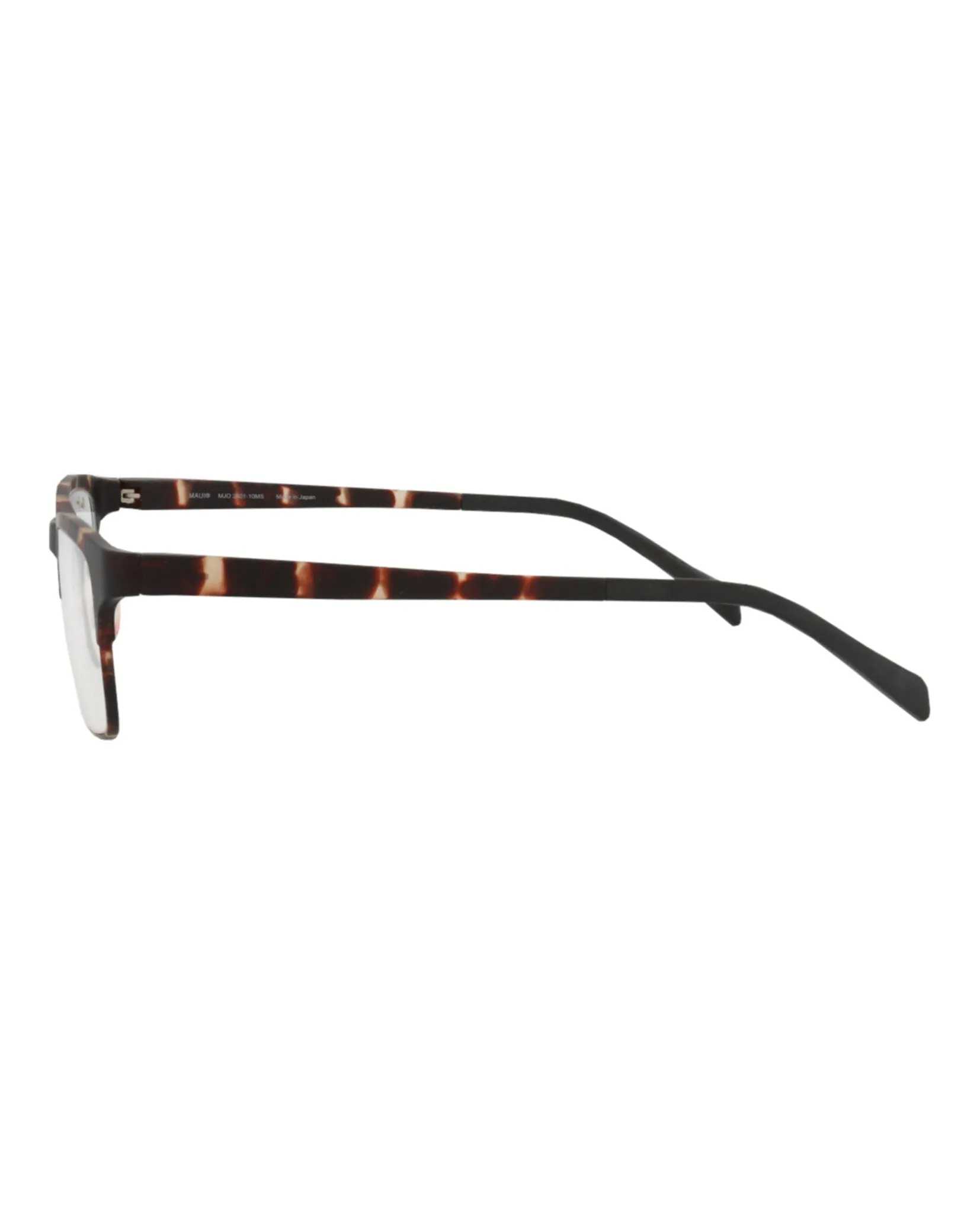 Maui Jim MJ O2601 10MS Square Plastic Tortoise Optical Frames with Transparent Lens sold by Gaffos product image thumbnail 3