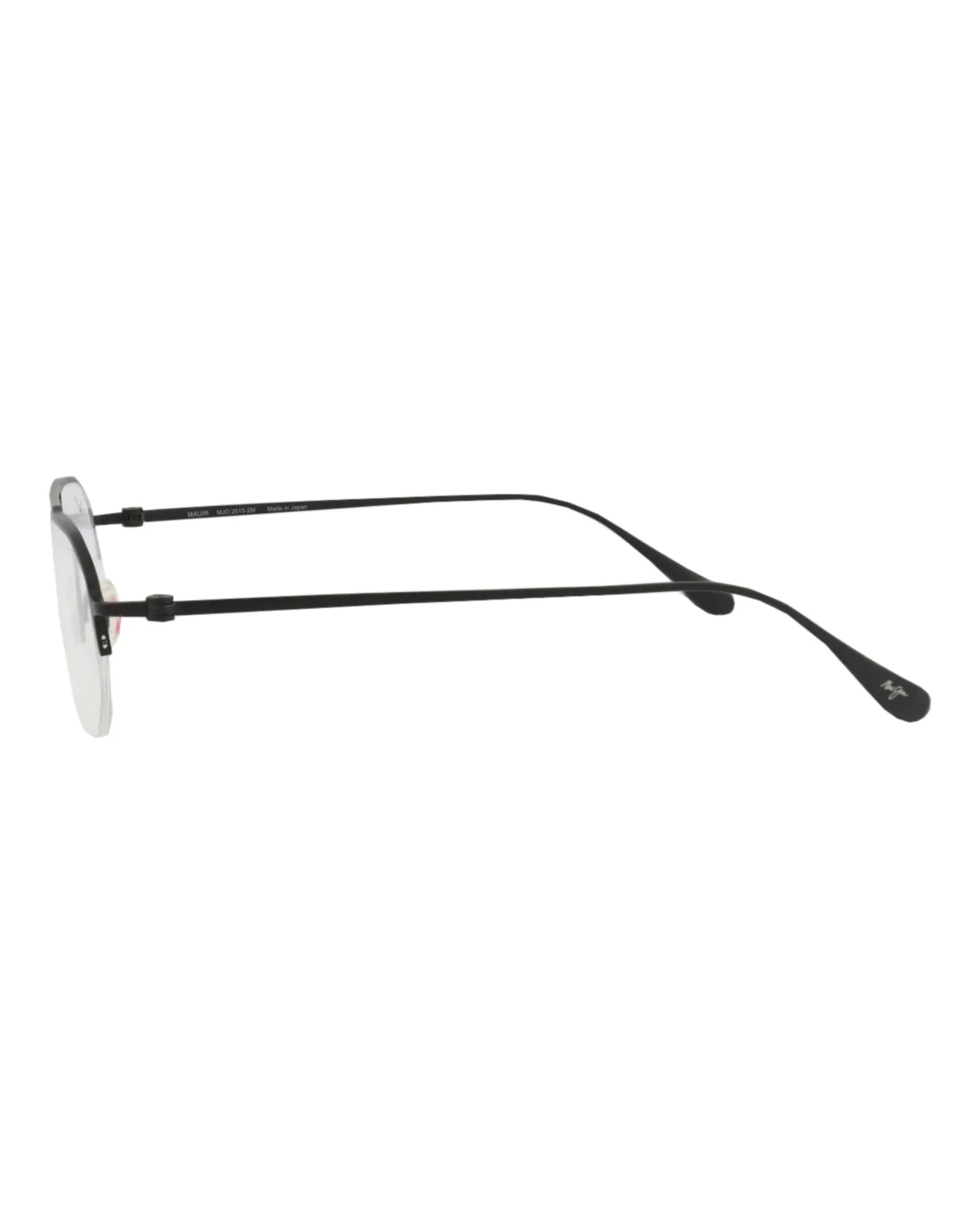 Maui Jim MJ O2515 2M Aviator Metal Black Optical Frames with Transparent Lens sold by Gaffos product image thumbnail 3