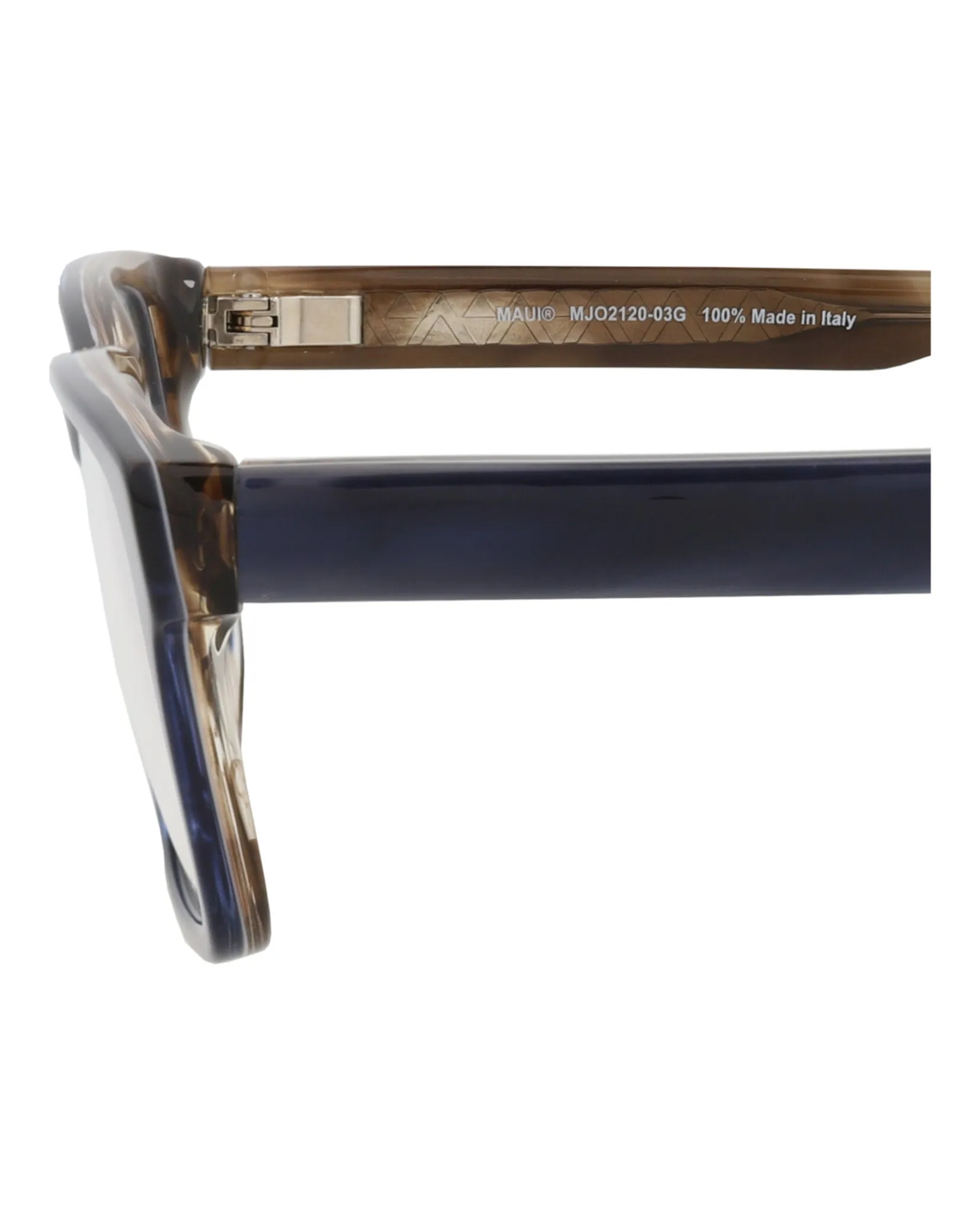 Maui Jim MJ O2120 03G Square Plastic Blue Optical Frames with Transparent Lens sold by Gaffos product image thumbnail 4