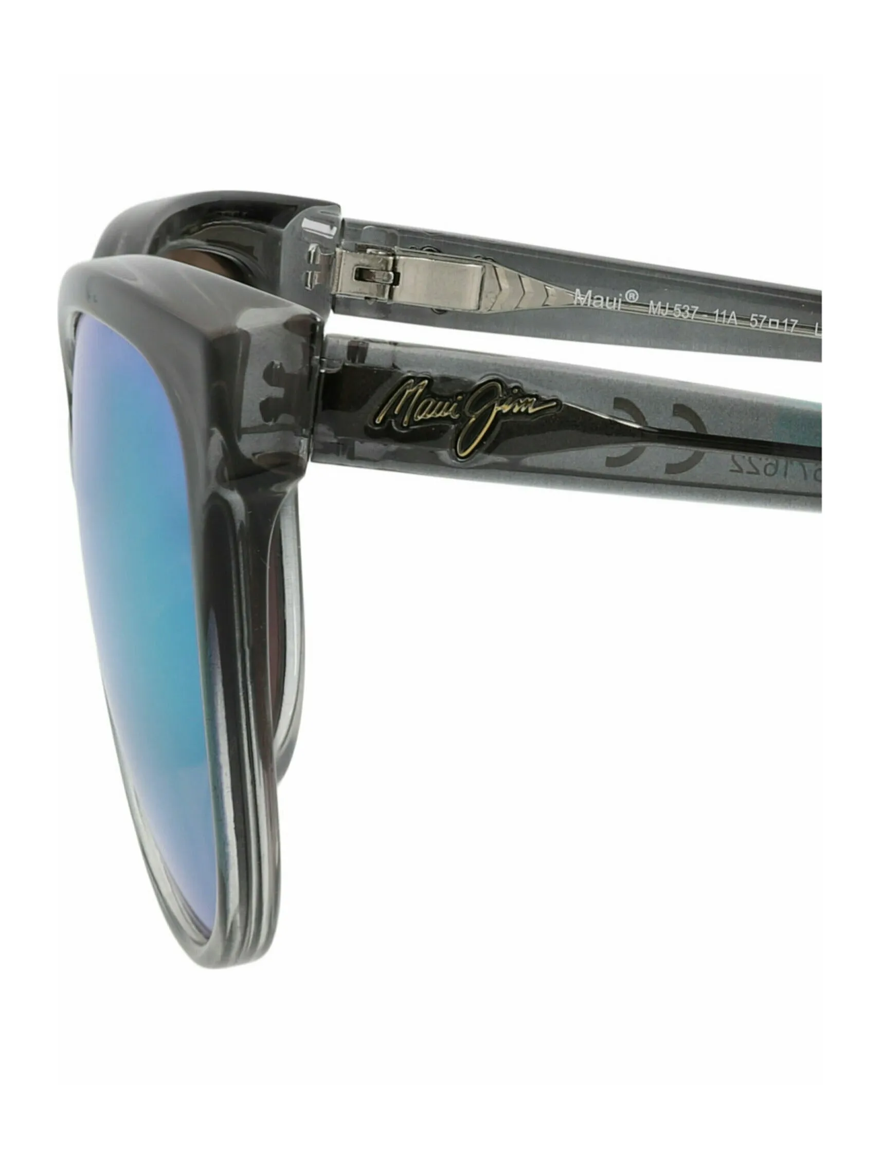 Maui Jim GM 537 11A Cat-Eye Plastic Grey Sunglasses with Green Lens sold by Gaffos product image thumbnail 4