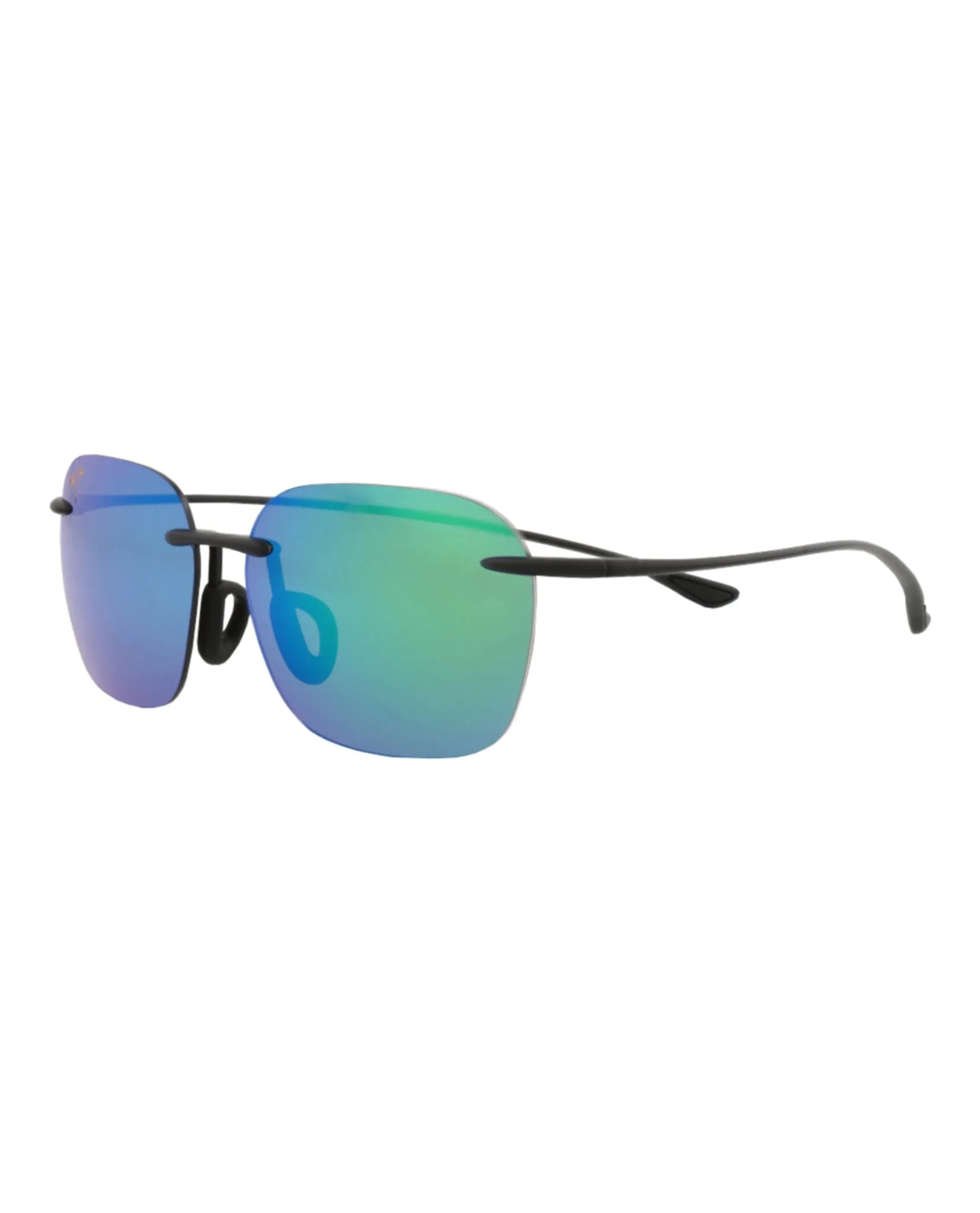 Maui Jim GM 446 2M Square Plastic Black Sunglasses with Green Lens sold by Gaffos product image thumbnail 2