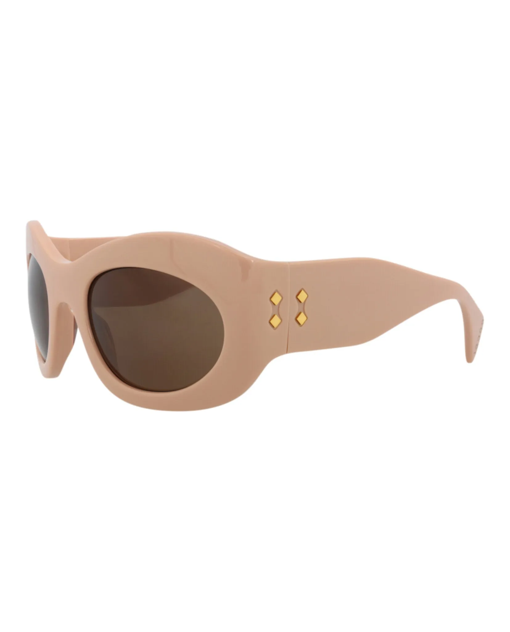Gucci GG 1463S 30014463 003 Shield Plastic Pink Sunglasses with Brown Lens sold by Gaffos product image thumbnail 2