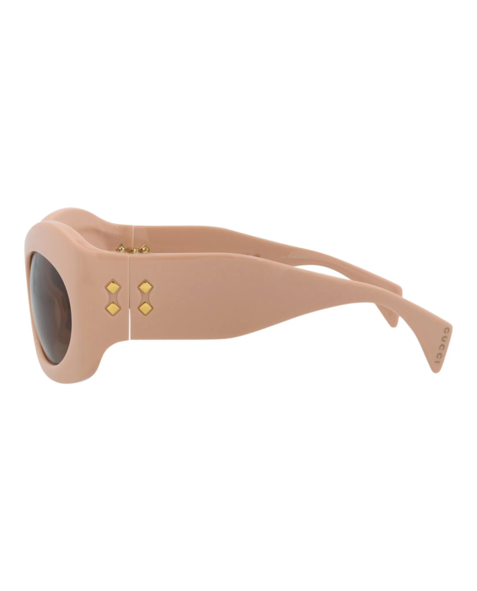 Gucci GG 1463S 30014463 003 Shield Plastic Pink Sunglasses with Brown Lens sold by Gaffos product image thumbnail 3