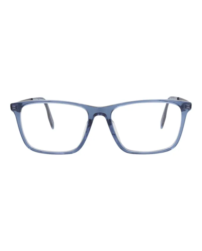 Maui Jim MJ O2243 03 Square Plastic Blue Optical Frames with Transparent Lens sold by Gaffos
