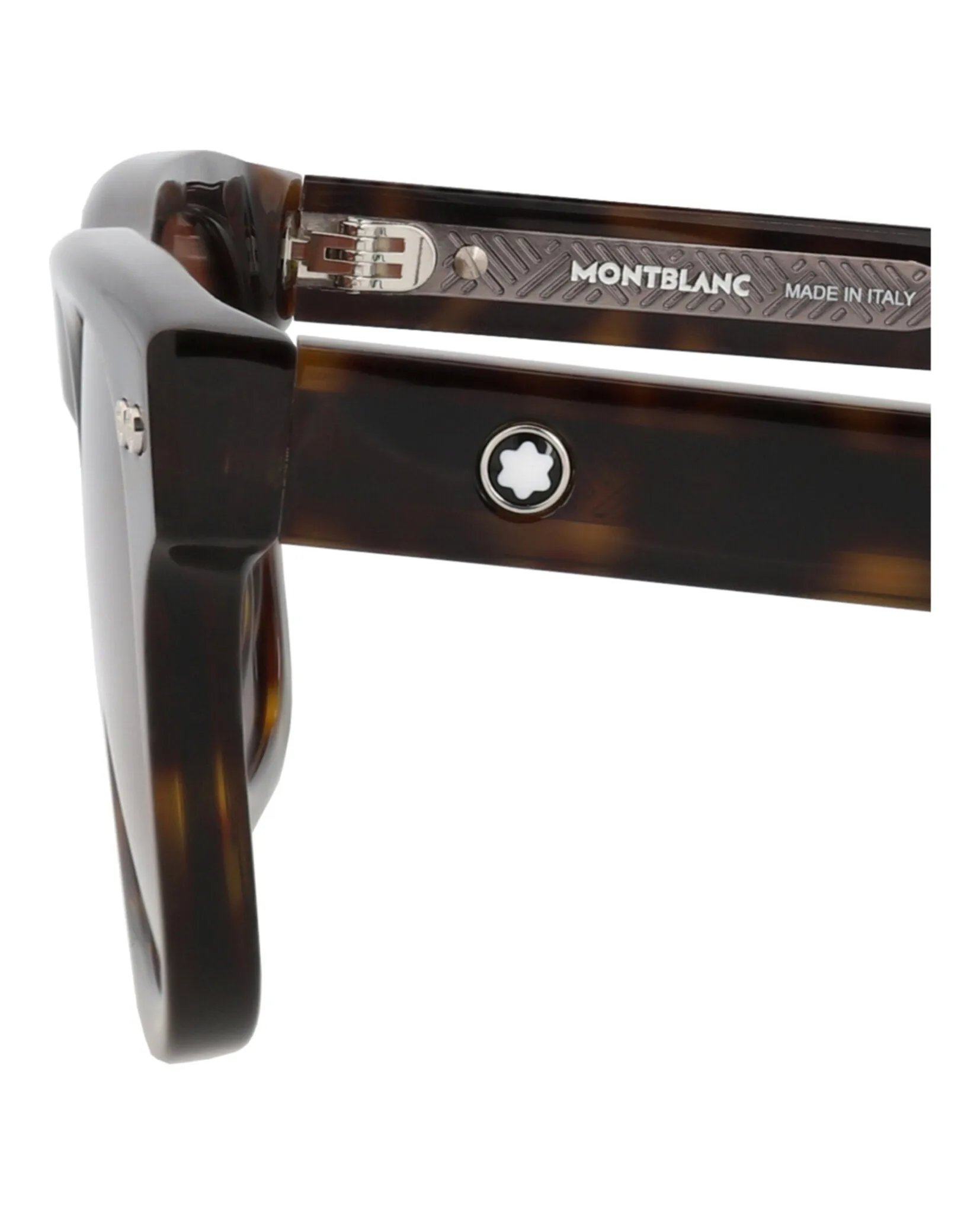 Montblanc MB 0254S 30014160 007 Square Plastic Havana Sunglasses with Brown Lens sold by Gaffos product image thumbnail 4