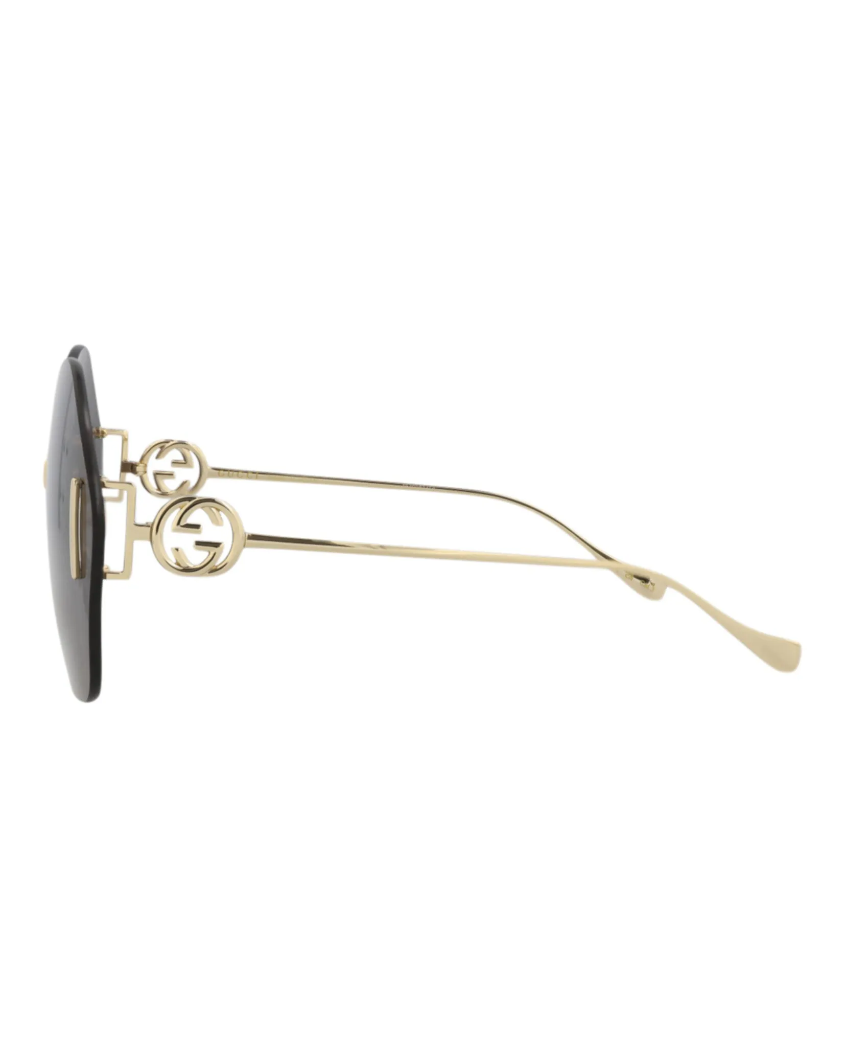 Gucci GG 1203S 30013411 002 Round Metal Gold Sunglasses with Grey Lens sold by Gaffos product image thumbnail 3