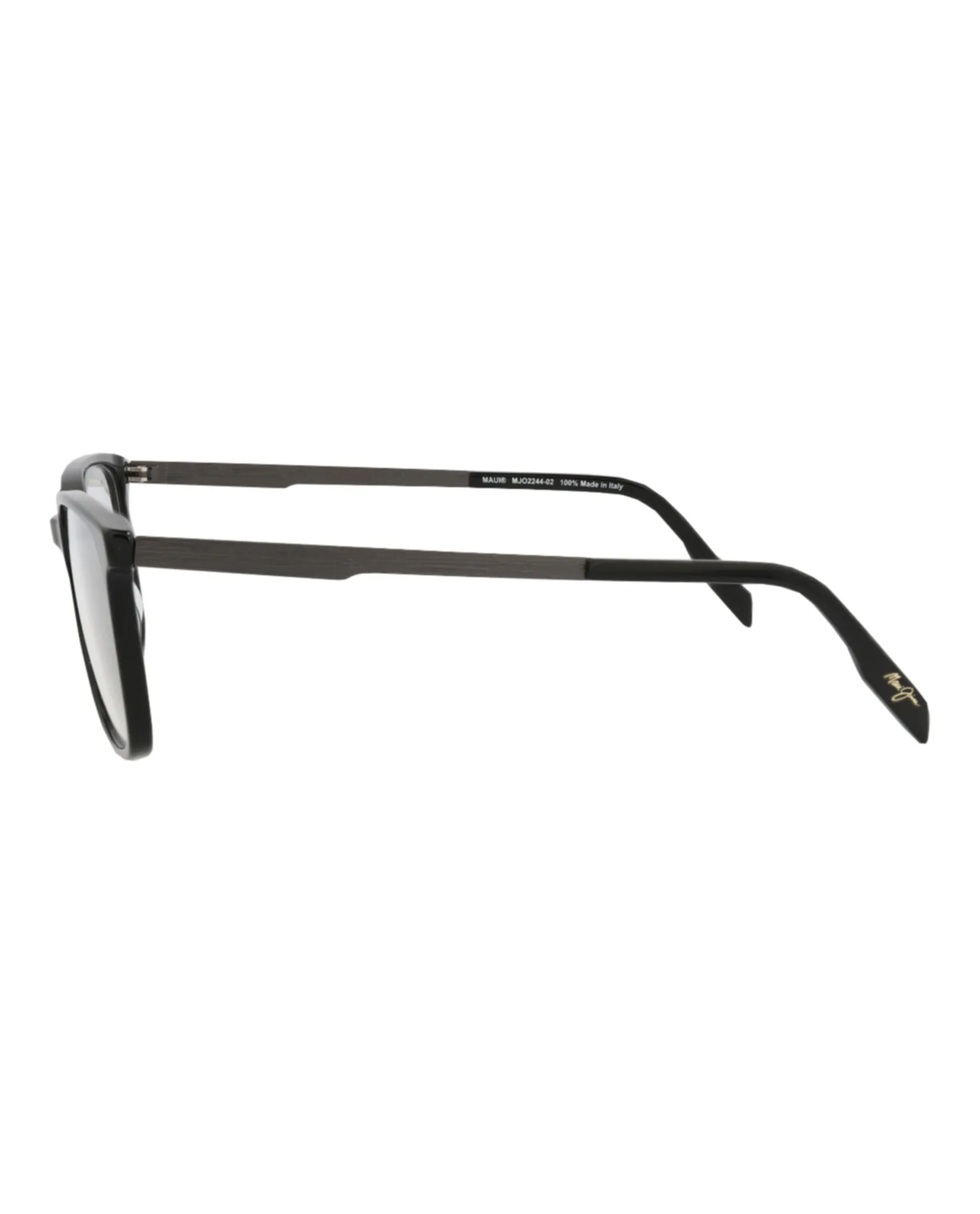 Maui Jim MJ O2244 02 Square Plastic Black Optical Frames with Transparent Lens sold by Gaffos product image thumbnail 3