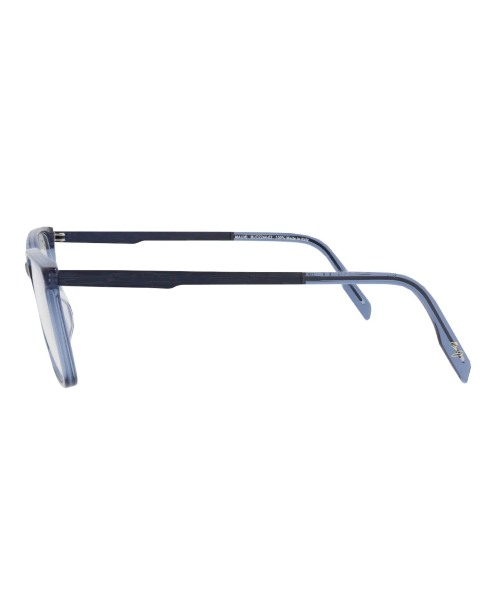 Maui Jim MJ O2244 03 Square Plastic Blue Optical Frames with Transparent Lens sold by Gaffos product image thumbnail 3