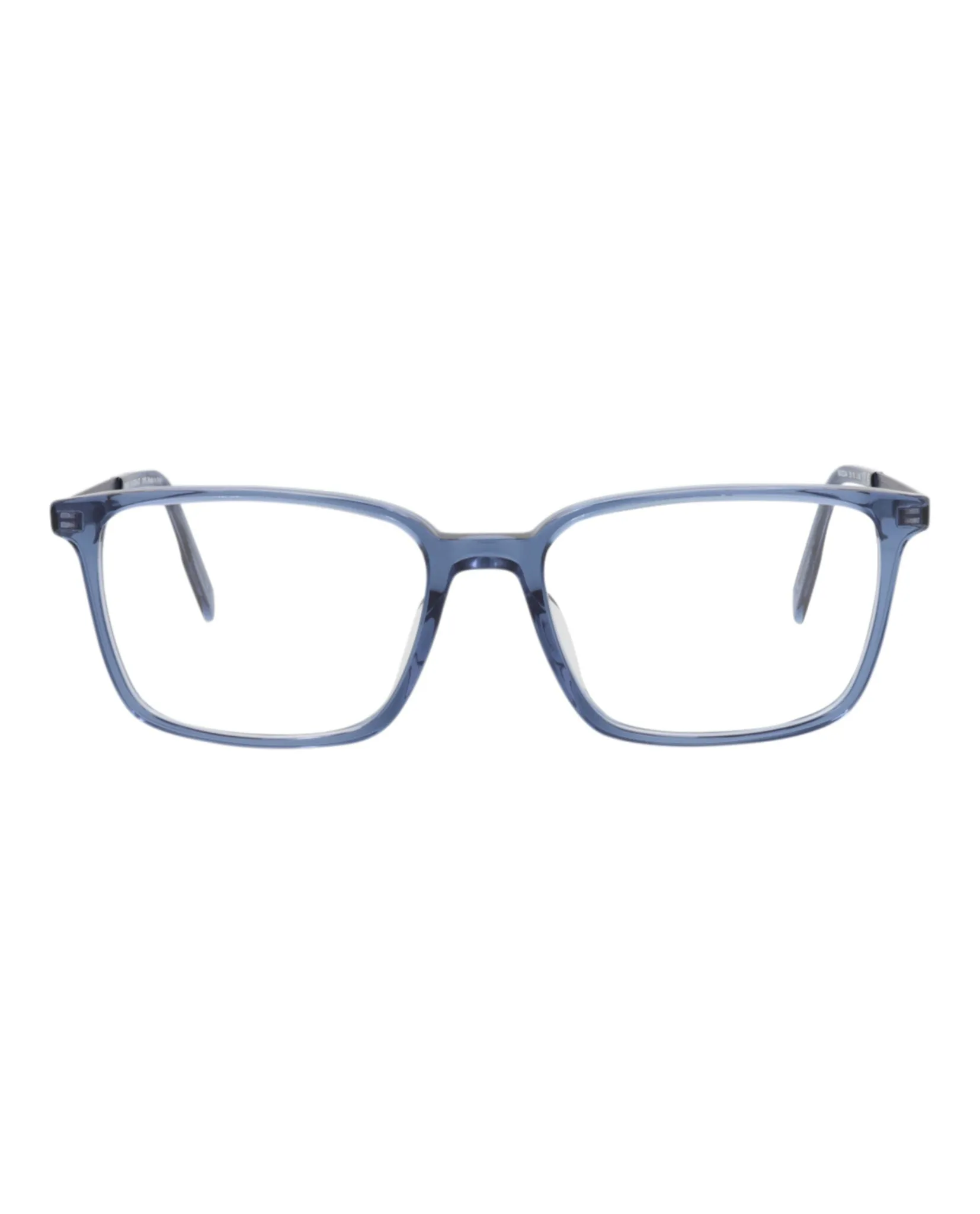 Maui Jim MJ O2244 03 Square Plastic Blue Optical Frames with Transparent Lens sold by Gaffos