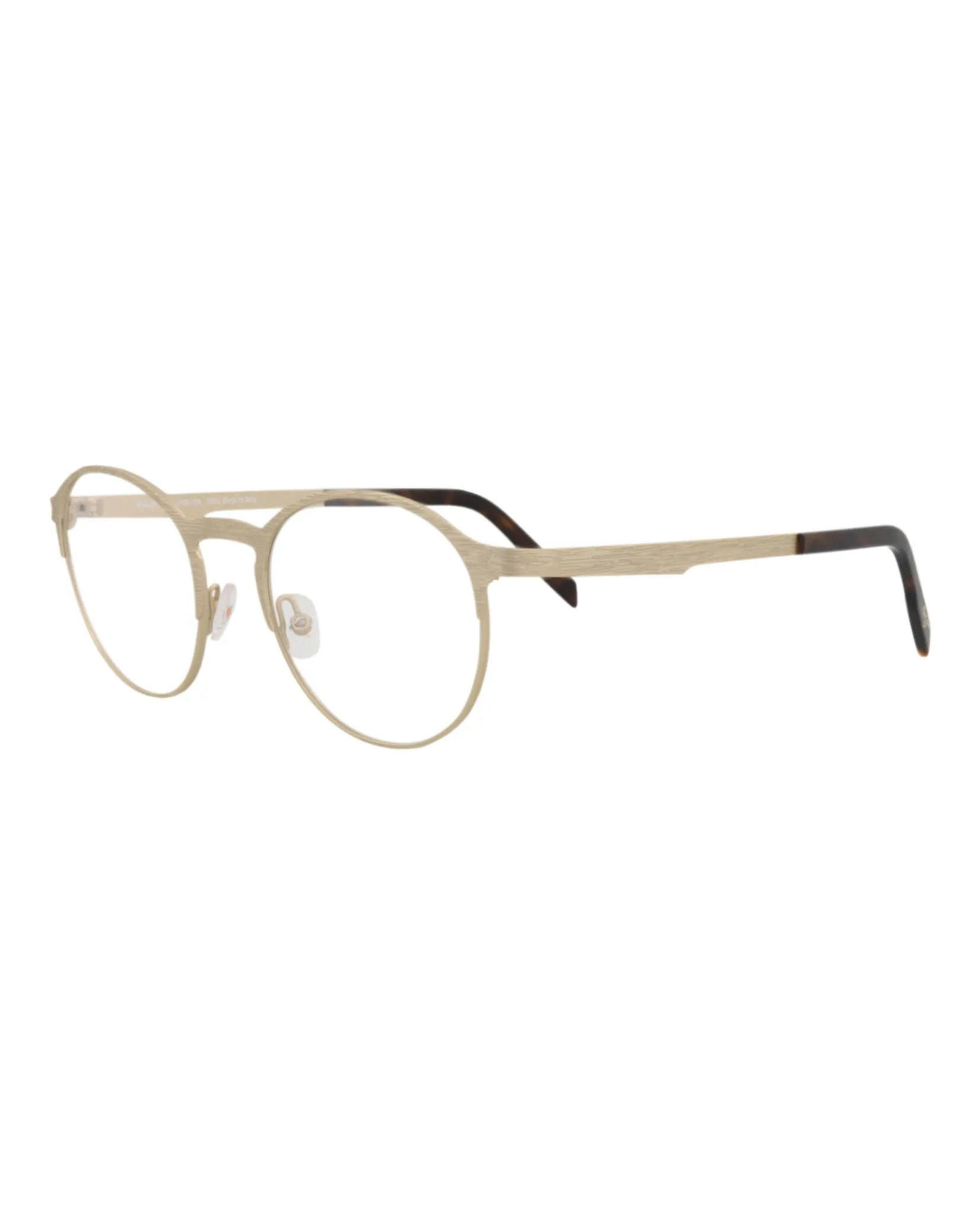 Maui Jim MJ O2108 16A Round Metal Gold Optical Frames with Transparent Lens sold by Gaffos product image thumbnail 2