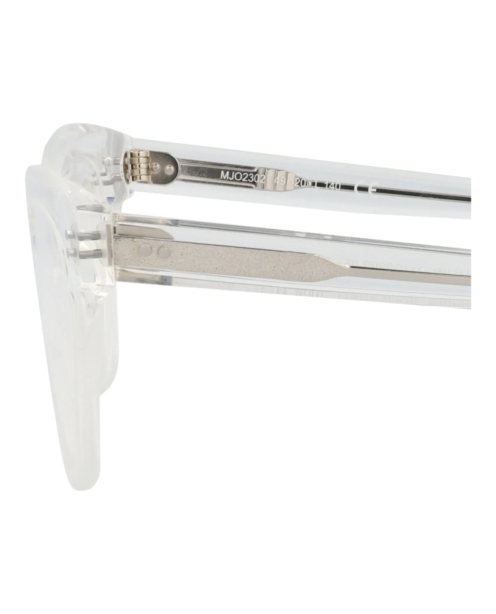 Maui Jim MJ O2302 05 Round Plastic Crystal Optical Frames with Transparent Lens sold by Gaffos product image thumbnail 4