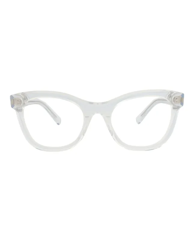 Maui Jim MJ O2302 05 Round Plastic Crystal Optical Frames with Transparent Lens sold by Gaffos