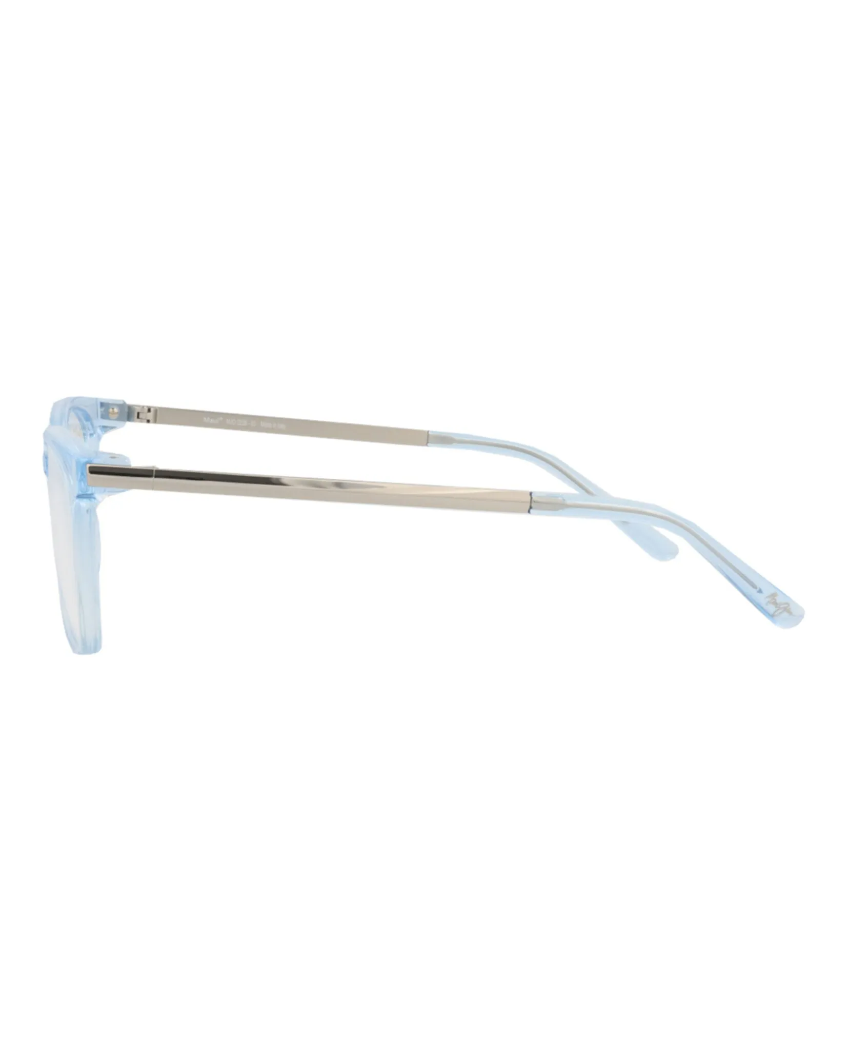 Maui Jim MJ O2226 03 Square Plastic Silver Optical Frames with Transparent Lens sold by Gaffos product image thumbnail 3