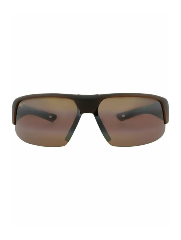 Maui Jim H5 23 26M Shield Plastic Rootbeer Sunglasses with Bronze Lens sold by Gaffos