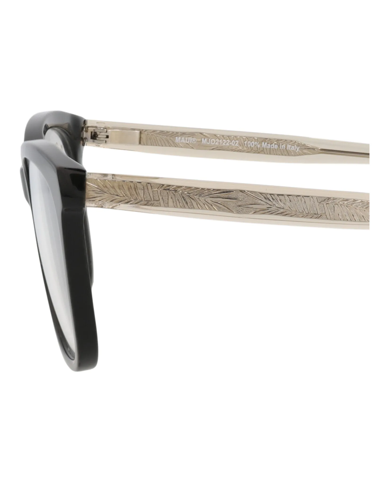 Maui Jim MJ O2122 02 Square Plastic Clear Optical Frames with Transparent Lens sold by Gaffos product image thumbnail 4