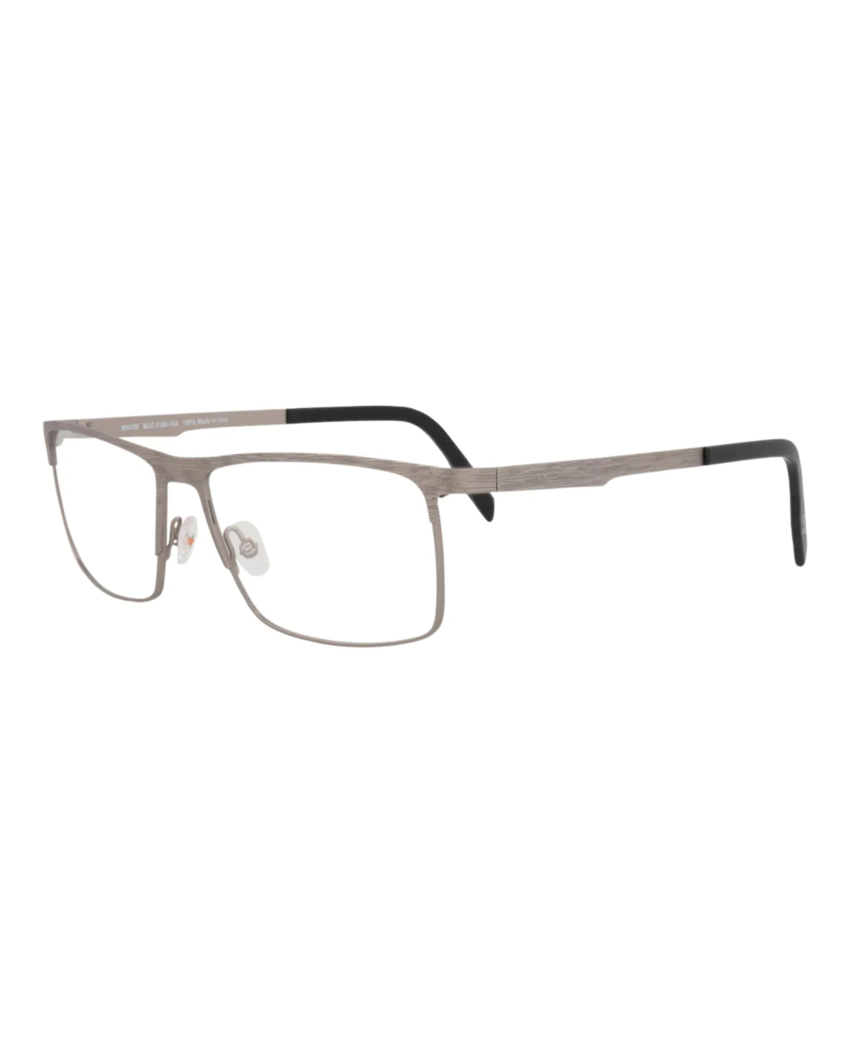 Maui Jim MJ O2100 14A Square Metal Grey Optical Frames with Transparent Lens sold by Gaffos product image thumbnail 2