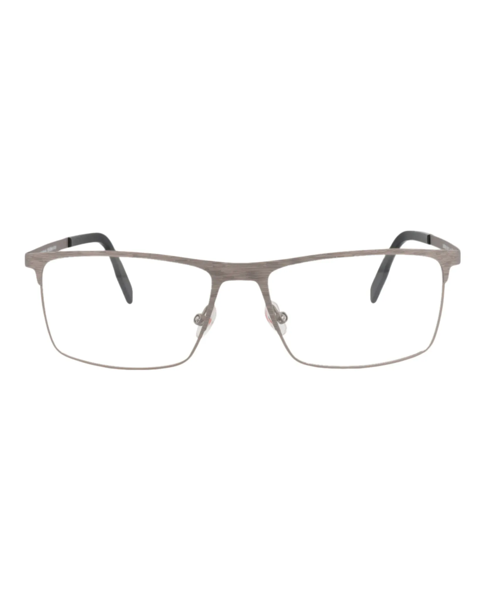 Maui Jim MJ O2100 14A Square Metal Grey Optical Frames with Transparent Lens sold by Gaffos