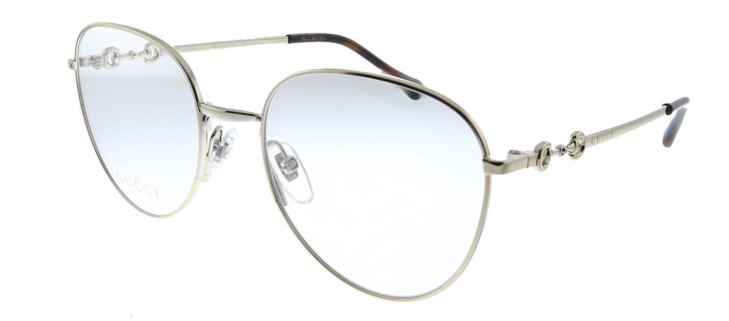 Gucci GG 0880O 003 Square Metal Gold Eyeglasses with Demo Lens sold by Gaffos product image thumbnail 2
