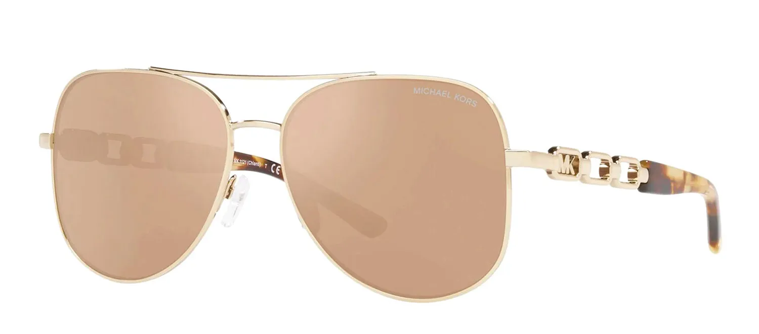 Michael Kors MK 1121 115388 Aviator Metal Silver Sunglasses with Grey Gradient Lens sold by Gaffos product image thumbnail 2