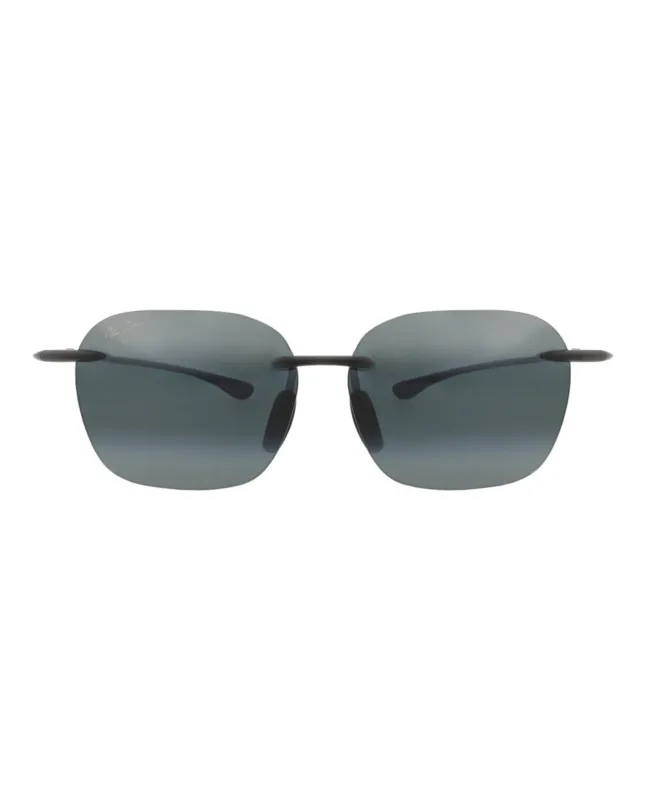 Maui Jim 44 6 11M Square Plastic Grey Sunglasses with Grey Lens sold by Gaffos