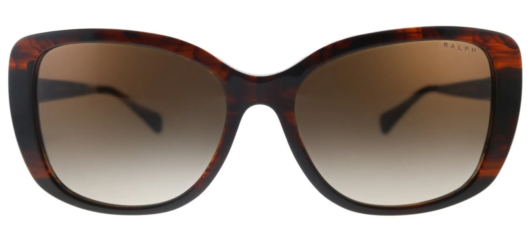 Ralph by Ralph Lauren RA 5223 162513 Rectangle Plastic Brown Sunglasses with Brown Gradient Lens sold by Gaffos