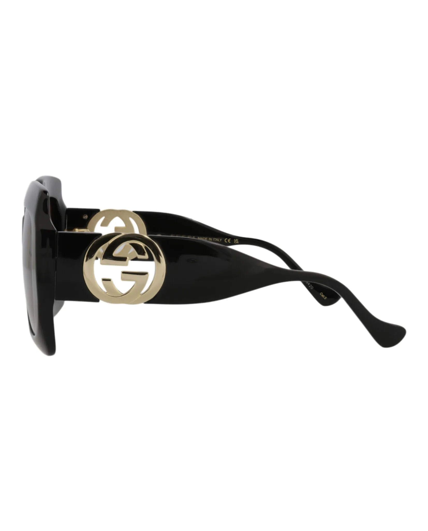 Gucci GG 1022S 30011773 005 Square Plastic Black Sunglasses with Brown Lens sold by Gaffos product image thumbnail 3