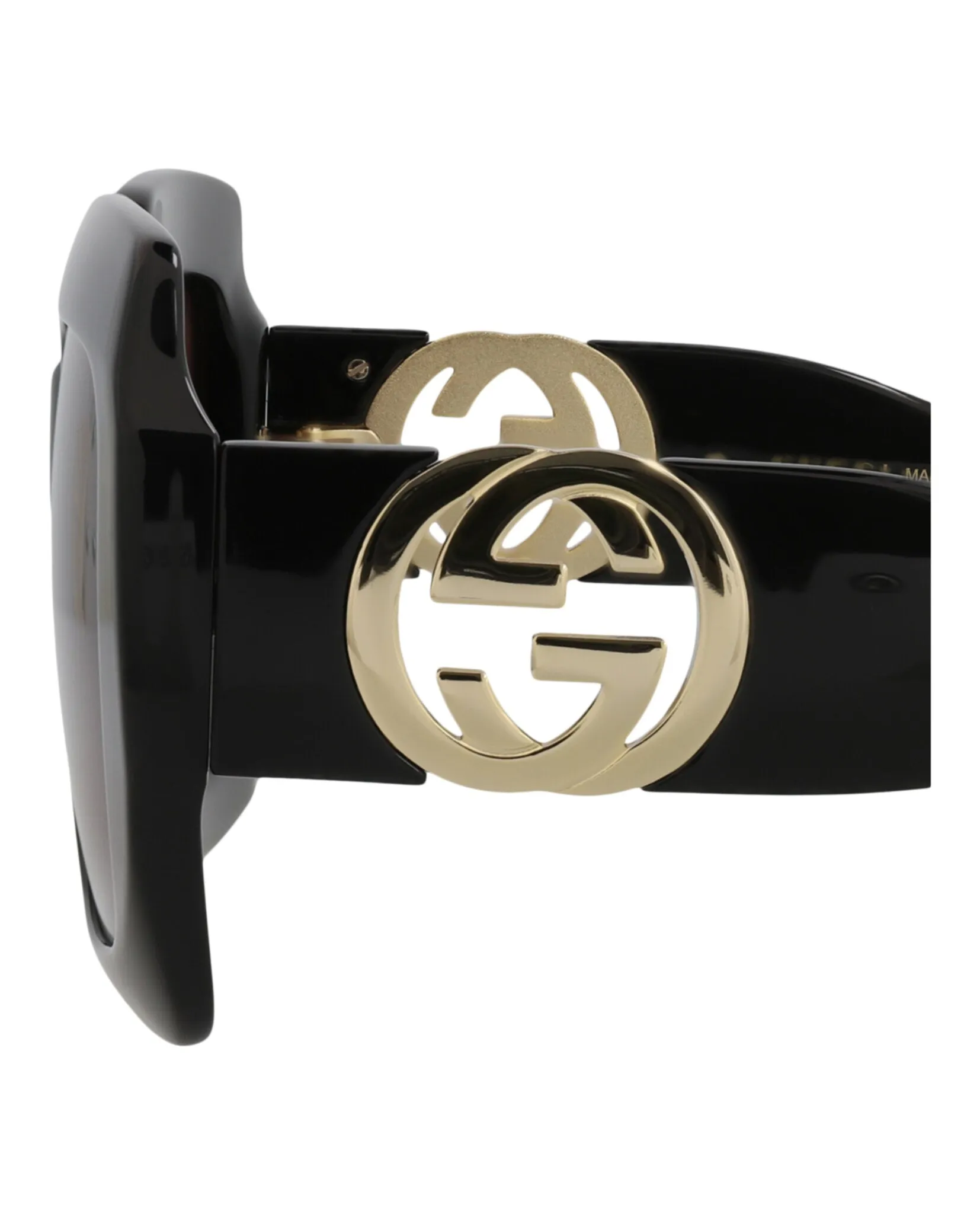 Gucci GG 1022S 30011773 005 Square Plastic Black Sunglasses with Brown Lens sold by Gaffos product image thumbnail 4