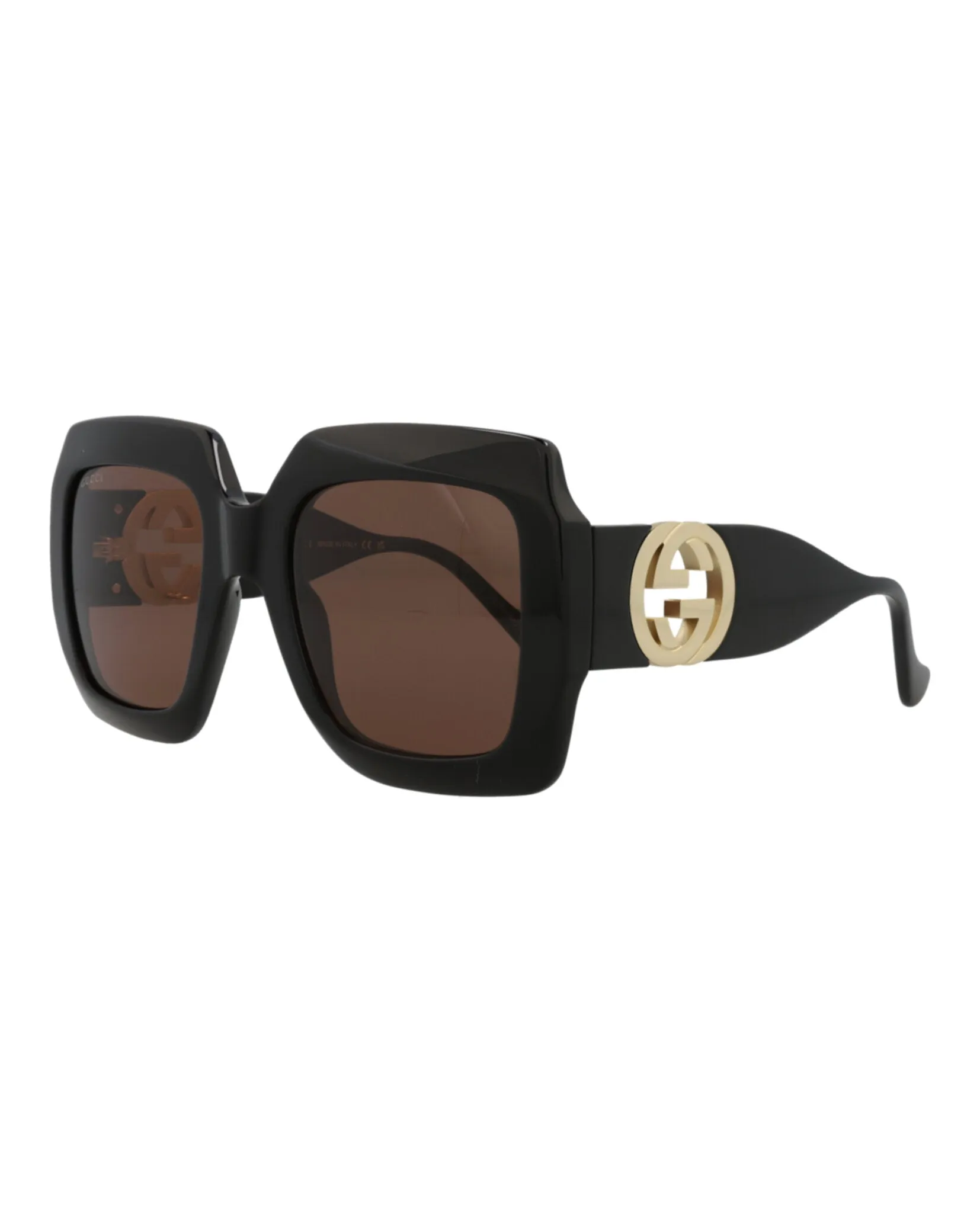 Gucci GG 1022S 30011773 005 Square Plastic Black Sunglasses with Brown Lens sold by Gaffos product image thumbnail 2