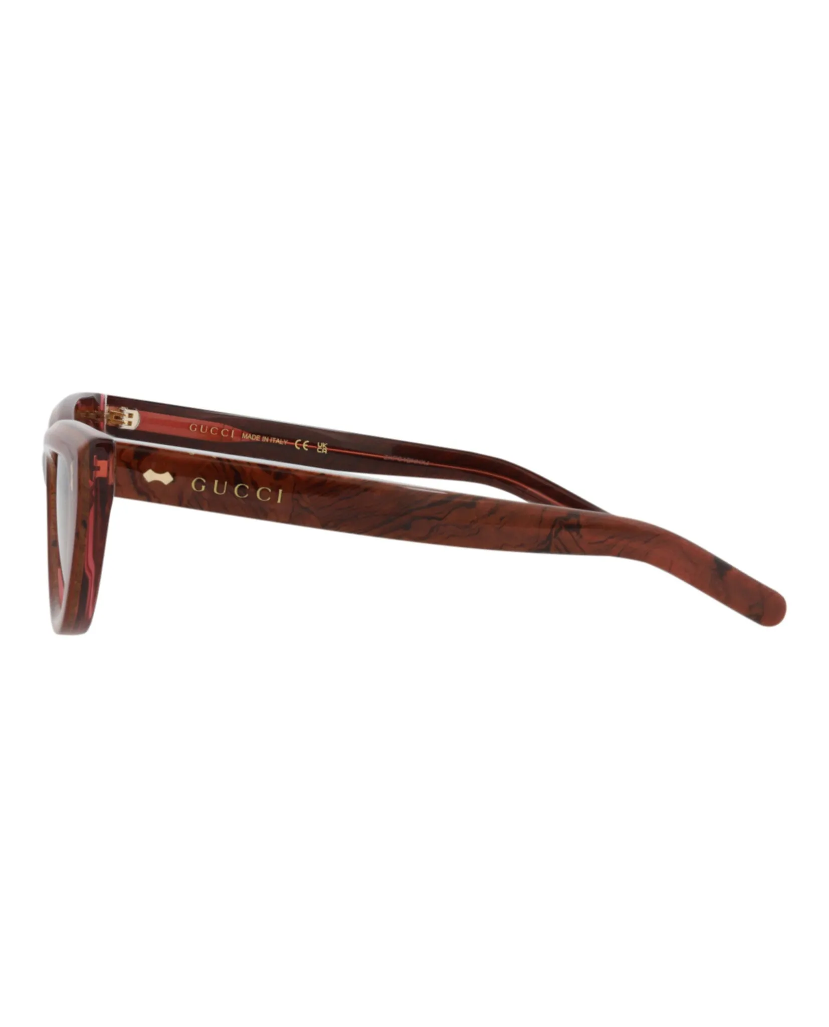 Gucci GG 1521S 30014799 003 Cat-Eye Plastic Pink Sunglasses with Brown Lens sold by Gaffos product image thumbnail 3