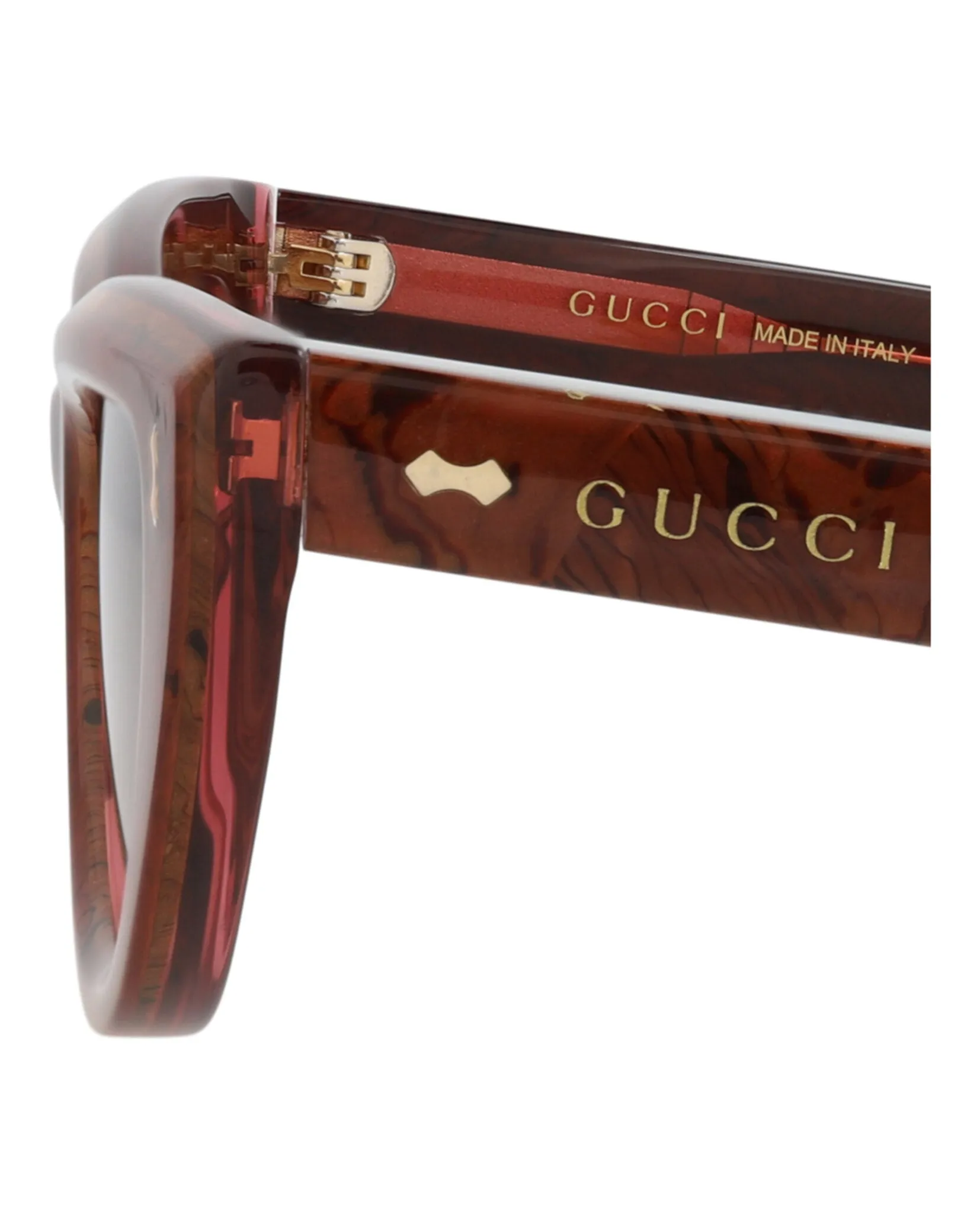 Gucci GG 1521S 30014799 003 Cat-Eye Plastic Pink Sunglasses with Brown Lens sold by Gaffos product image thumbnail 4