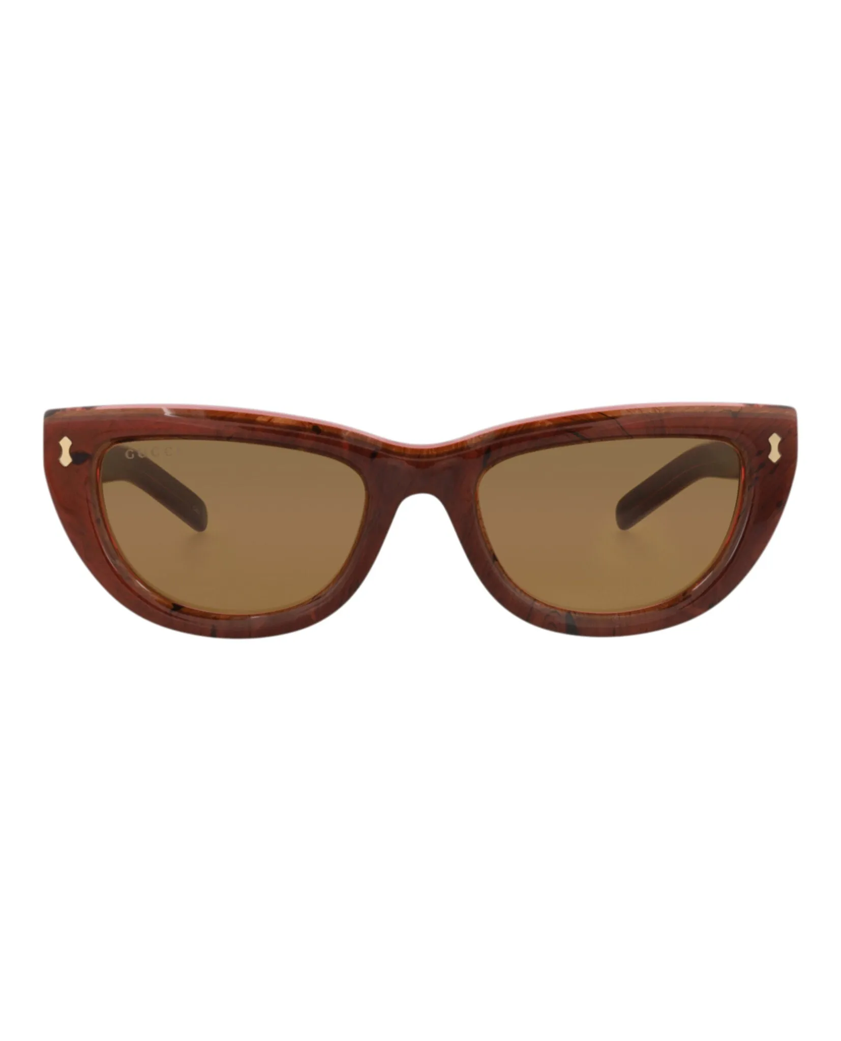 Gucci GG 1521S 30014799 003 Cat-Eye Plastic Pink Sunglasses with Brown Lens sold by Gaffos