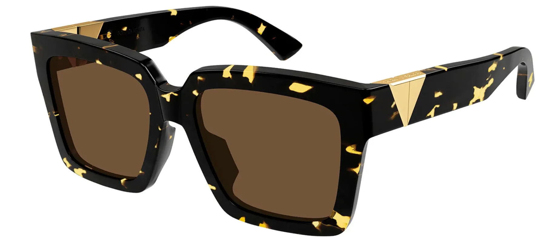 Bottega Veneta BV 1198SA 002 Rectangle Plastic Havana Sunglasses with Brown Lens sold by Gaffos