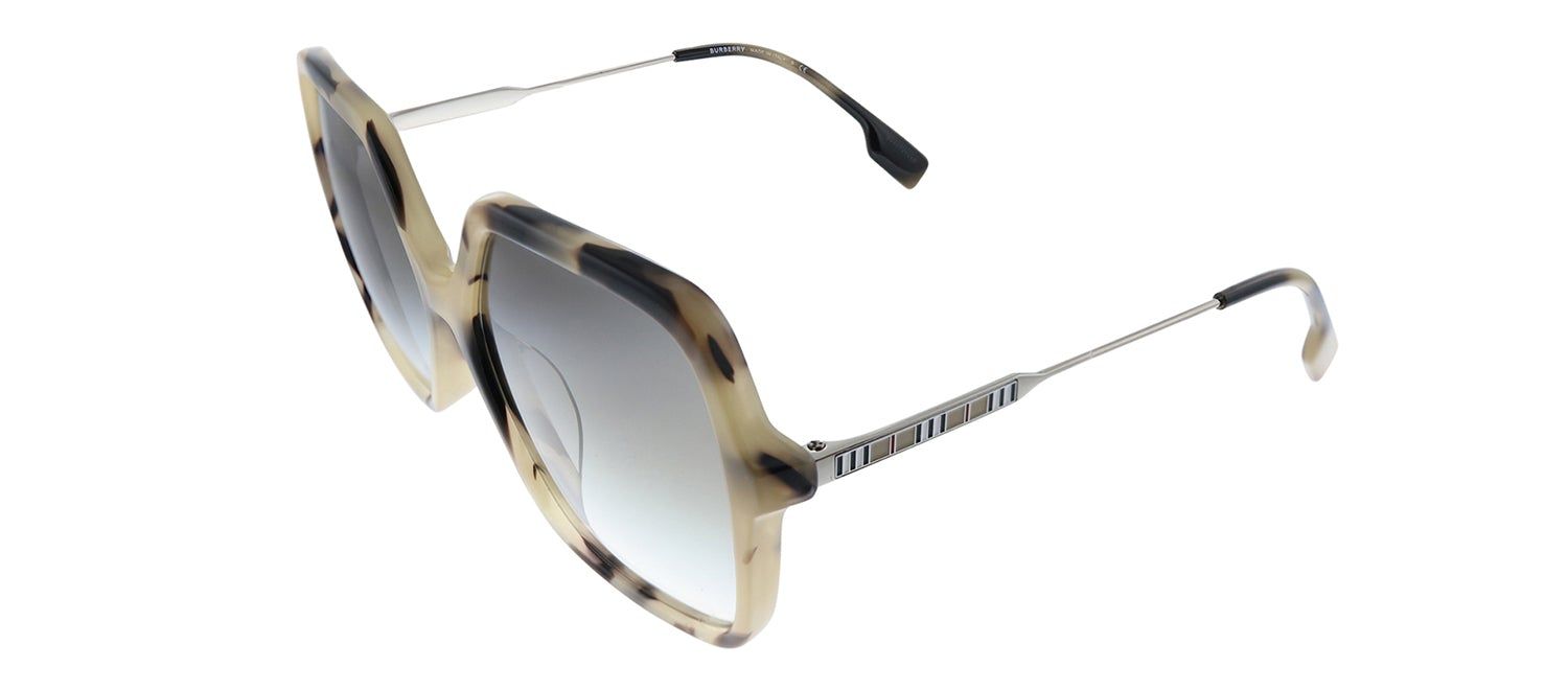 Burberry BE 4324F 35018E Square Plastic Havana Sunglasses with Grey Gradient Lens sold by Gaffos product image thumbnail 2